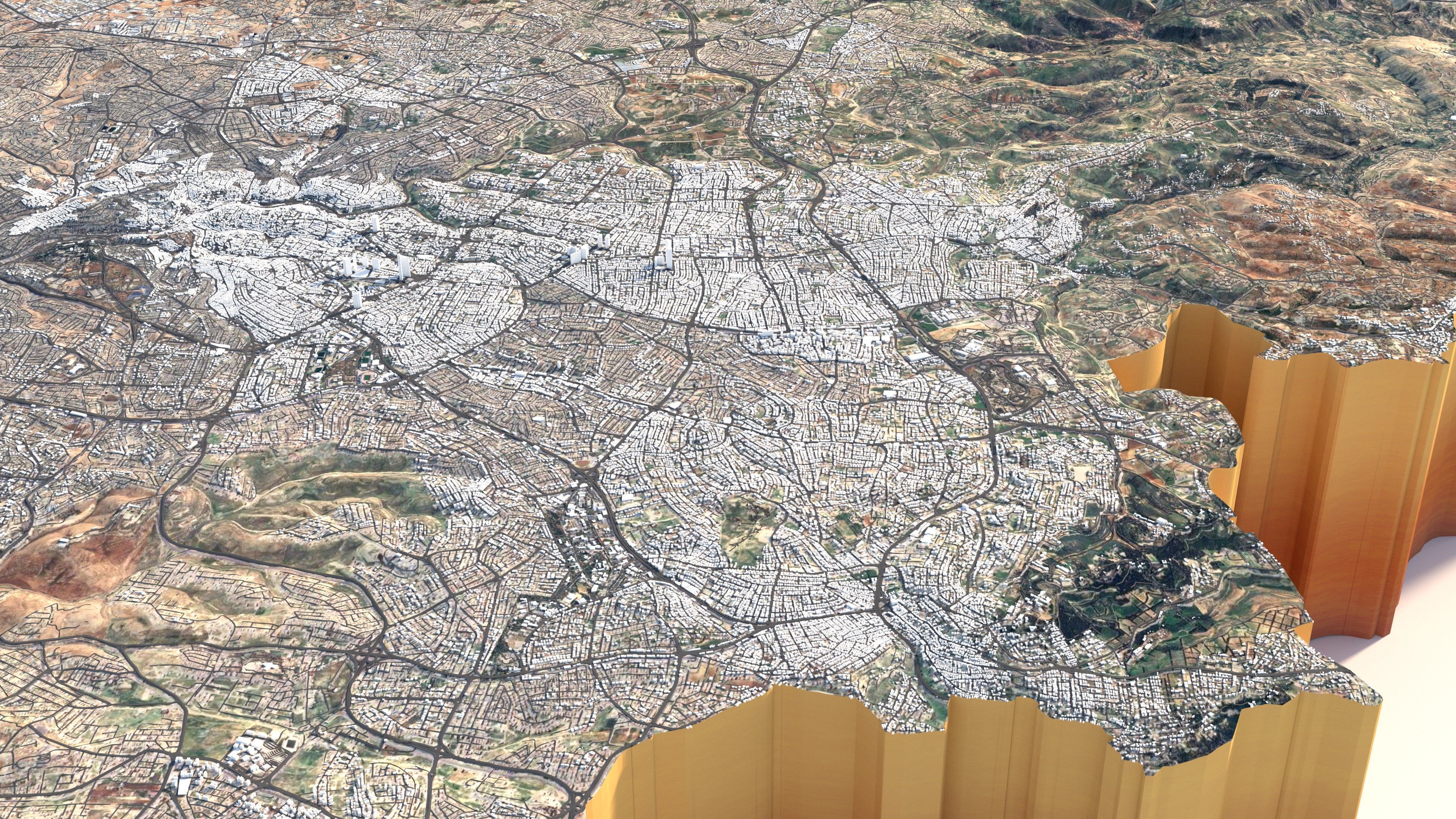 Amman Capital Jorden 3D model_3