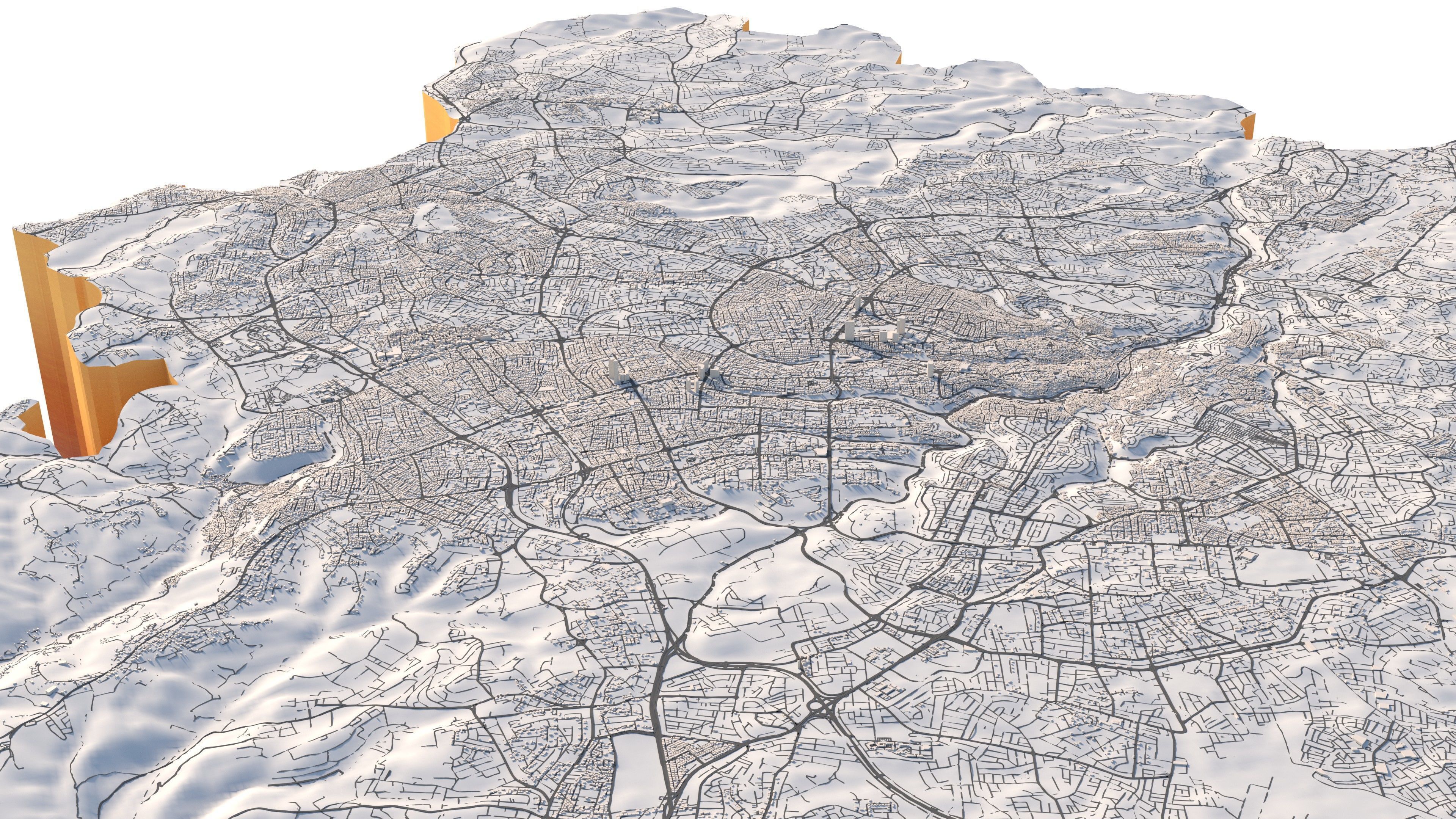 Amman Capital Jorden 3D model_7