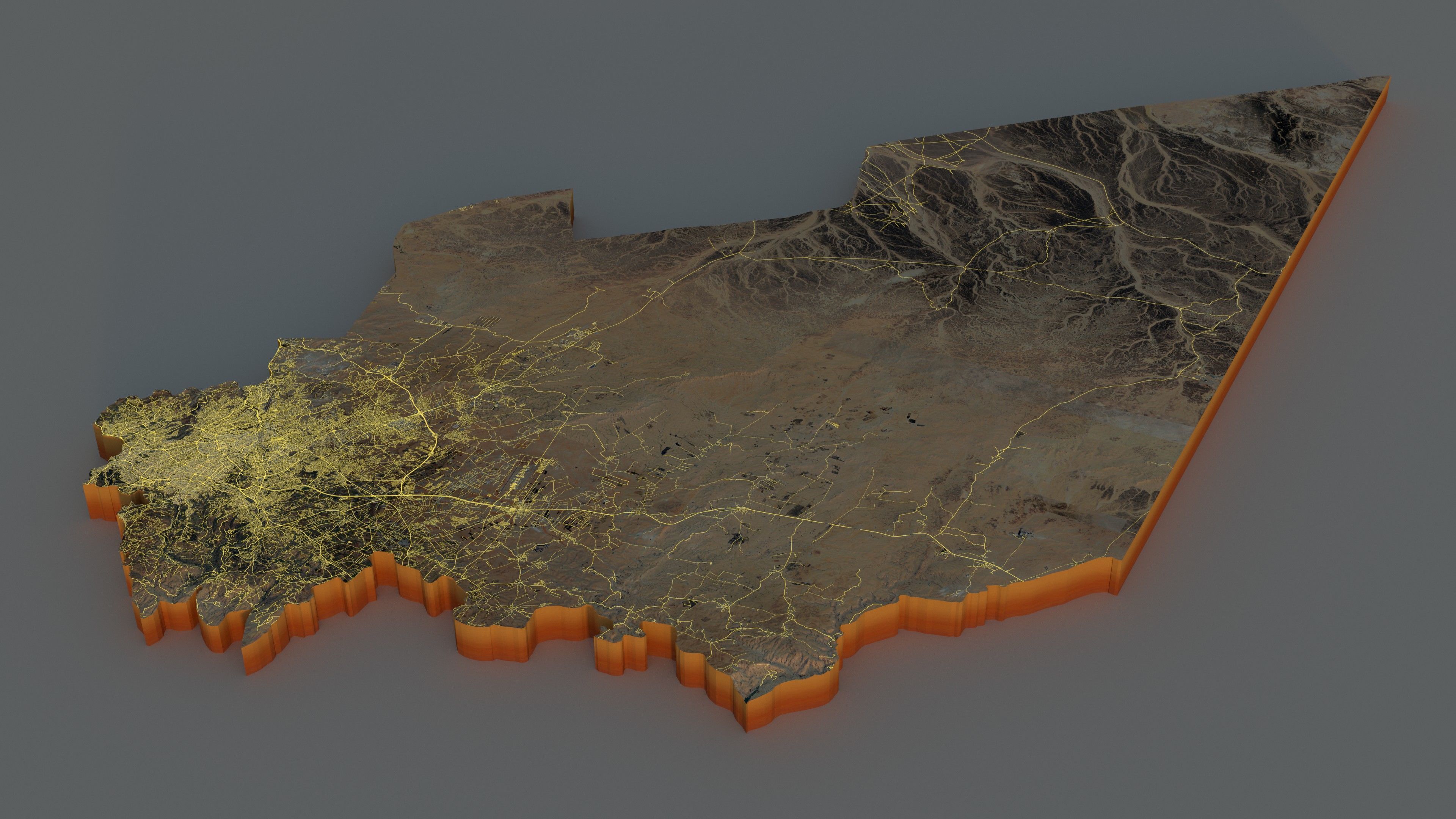 Amman Capital Jorden 3D model_4