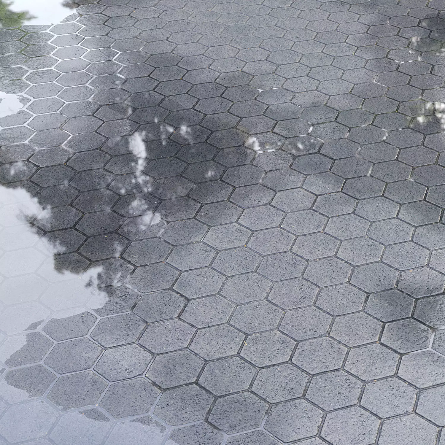 Paving slabs 01 Editable 3D model_0