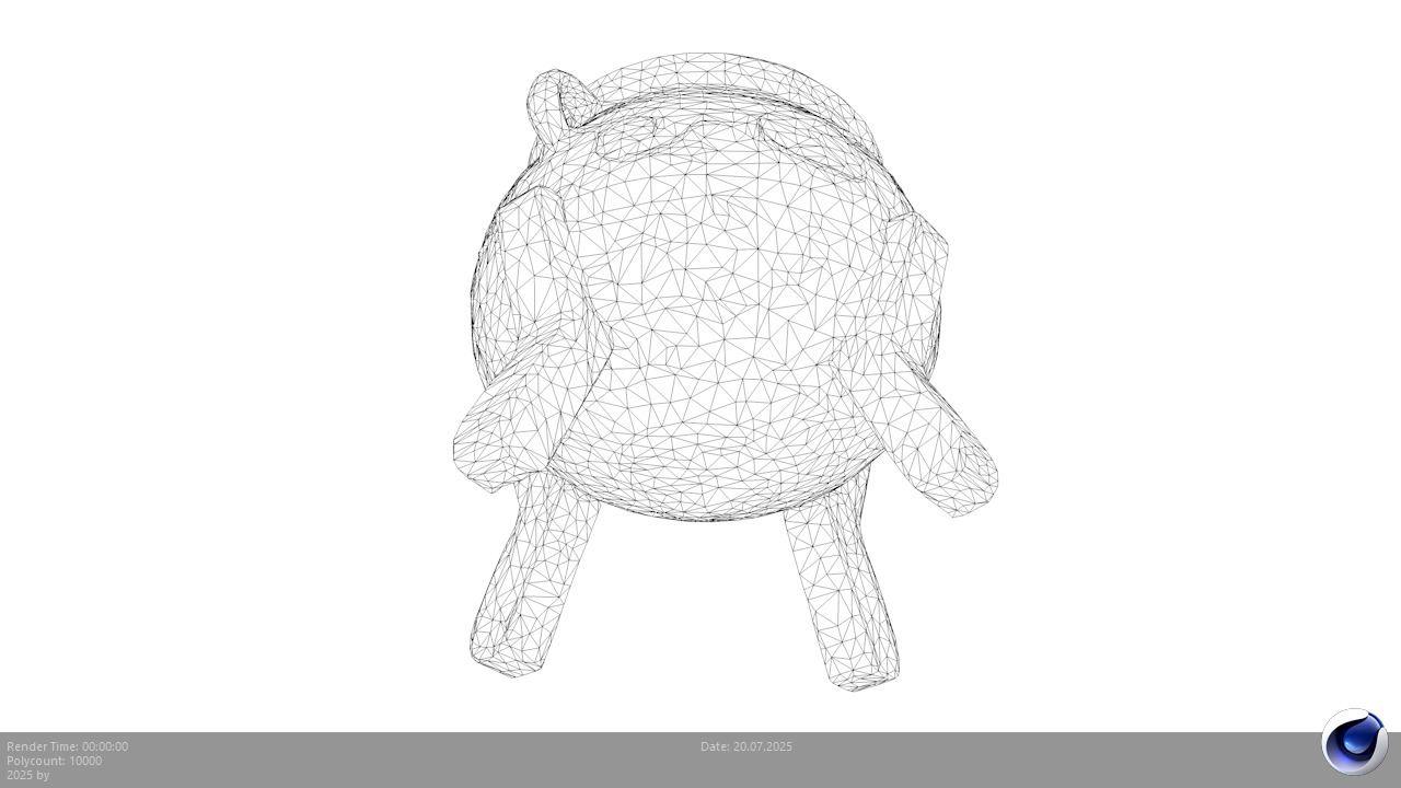 Low Poly Stylized Poison Cauldron Low-poly 3D model_9