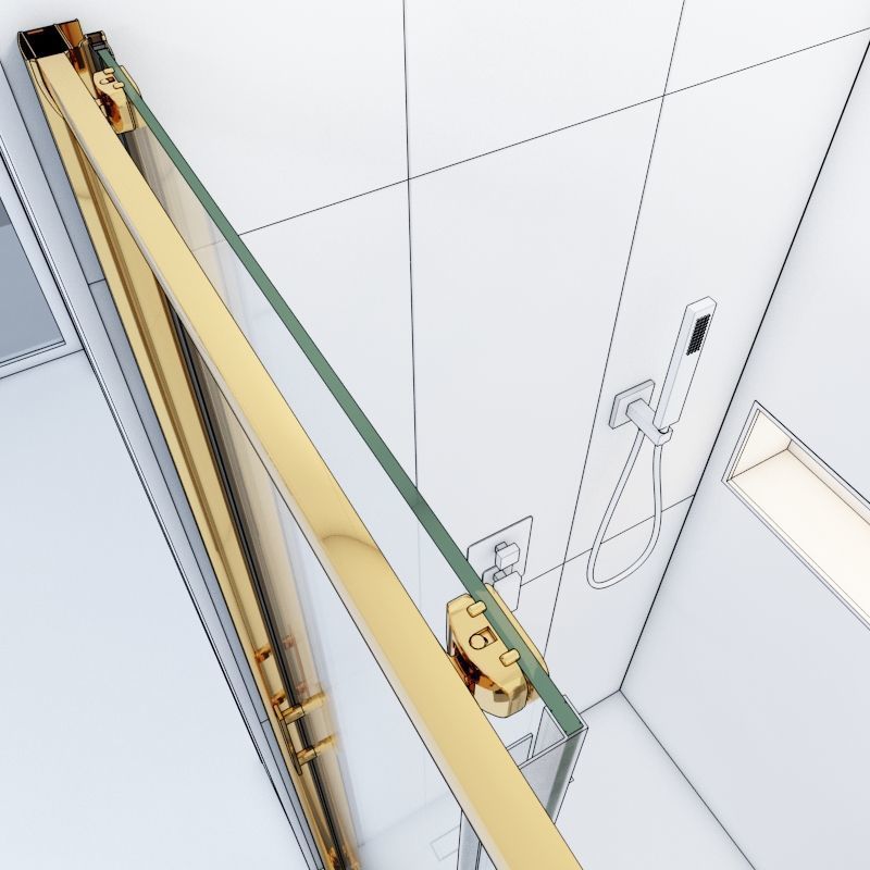 Shower Cabin 2 Low-poly 3D model_2