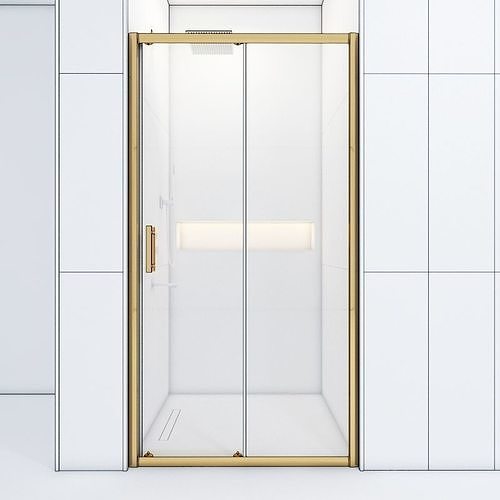 Shower Cabin 2 Low-poly 3D model