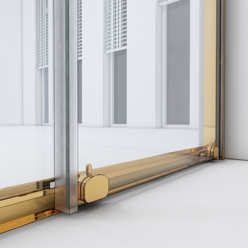 Shower Cabin 2 Low-poly 3D model_4