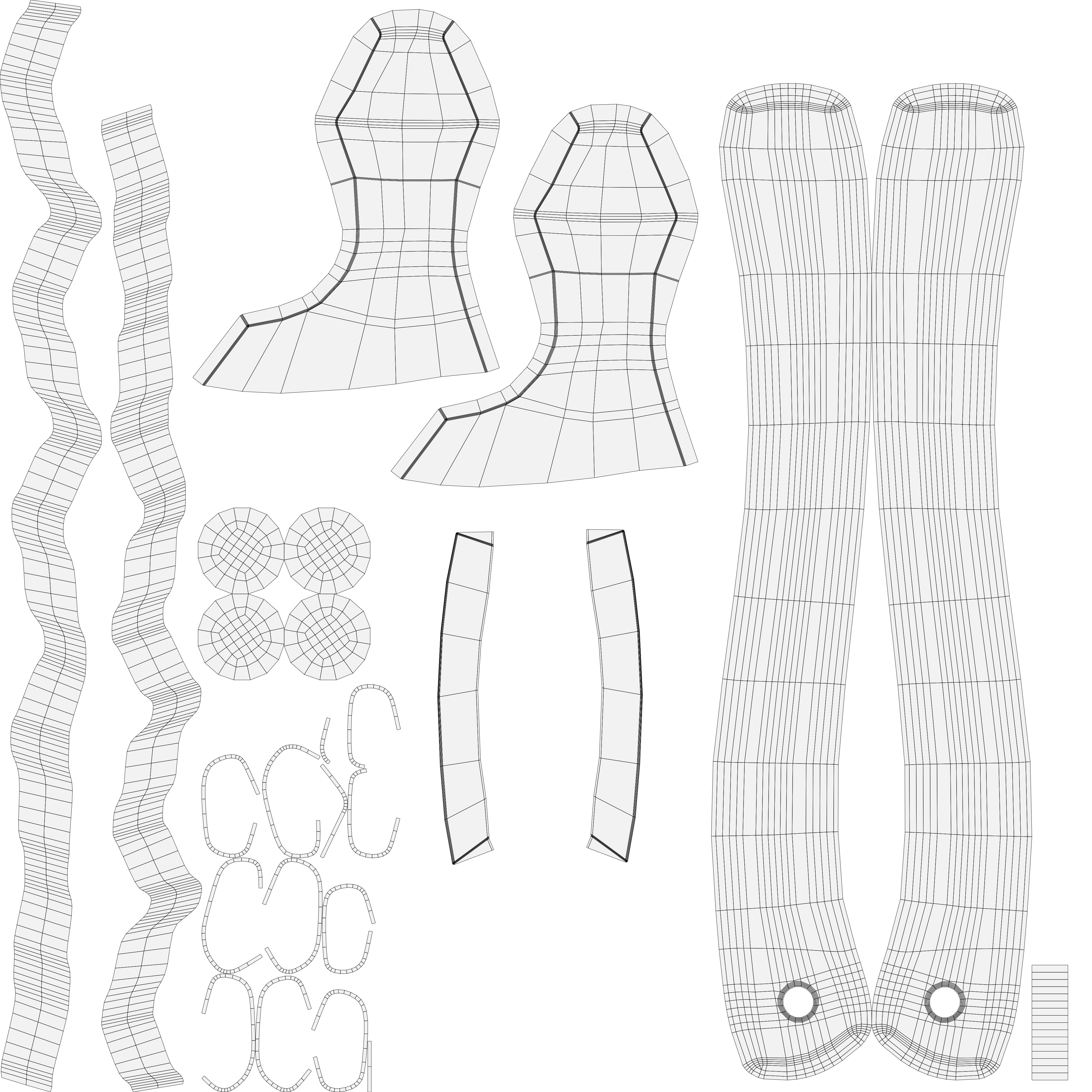 Medieval Metal Axe 4K PBR Low-poly 3D model_8