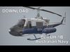 Bell UH-1B Australian Navy Static Low-poly 3D model_1