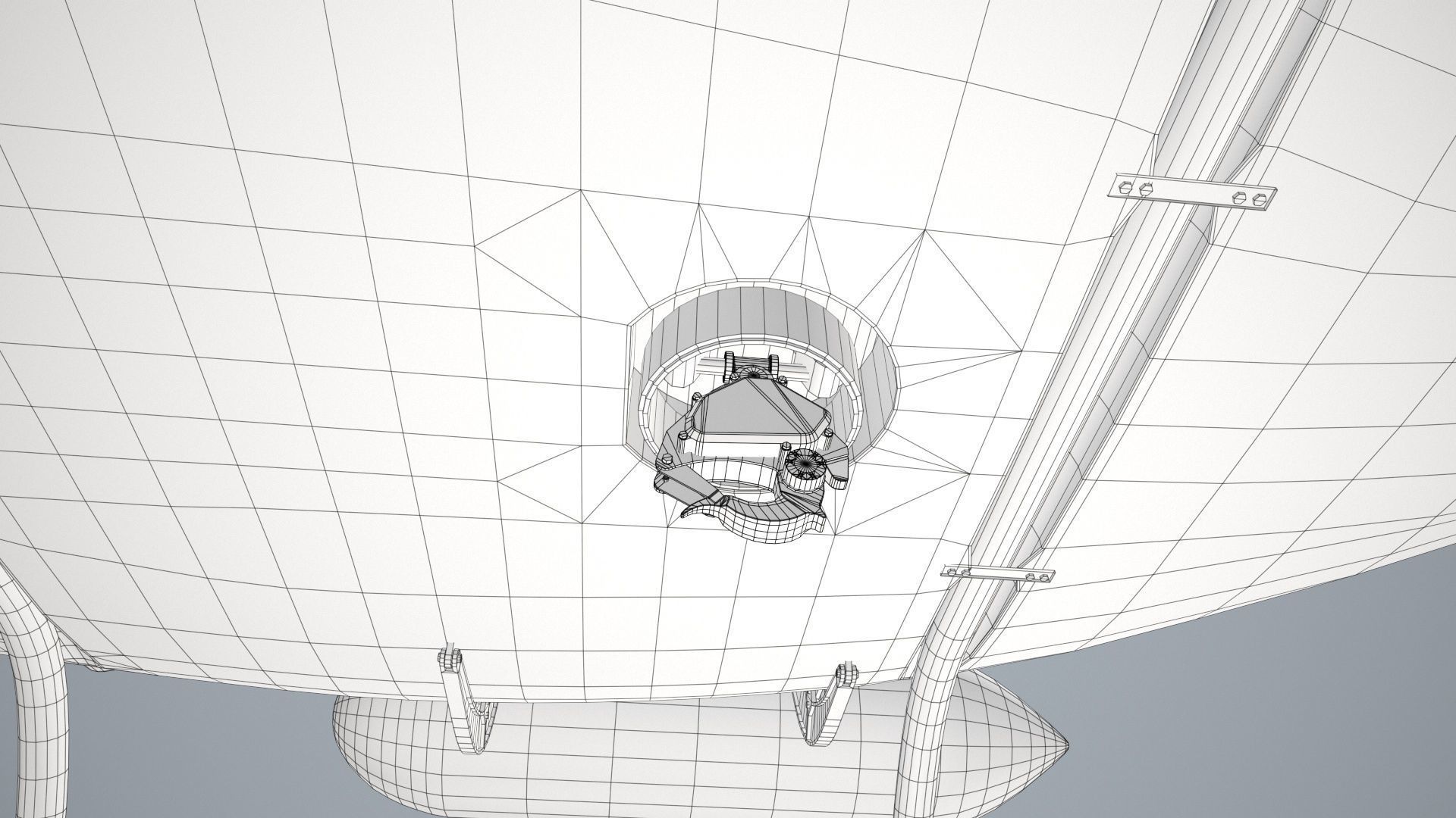 Bell UH-1B Australian Navy Basic Animation Low-poly 3D model_34