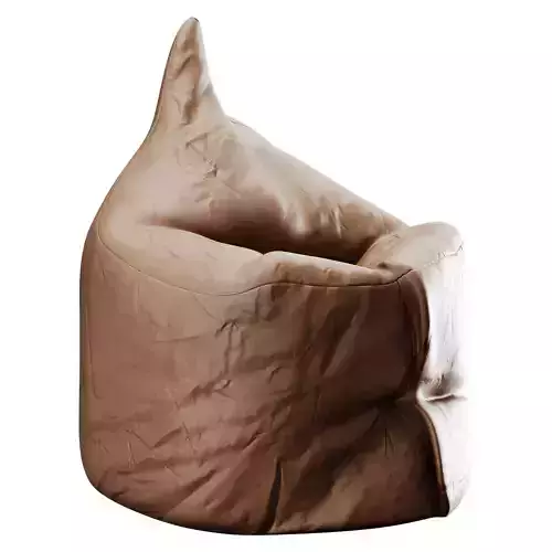 Bean Bag Low-poly 3D model