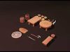 Complete Fantasy Dungeon Creator Modular 3D Assets Props Audio Low-poly 3D model_9