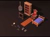 Complete Fantasy Dungeon Creator Modular 3D Assets Props Audio Low-poly 3D model_11