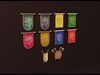 Complete Fantasy Dungeon Creator Modular 3D Assets Props Audio Low-poly 3D model_14