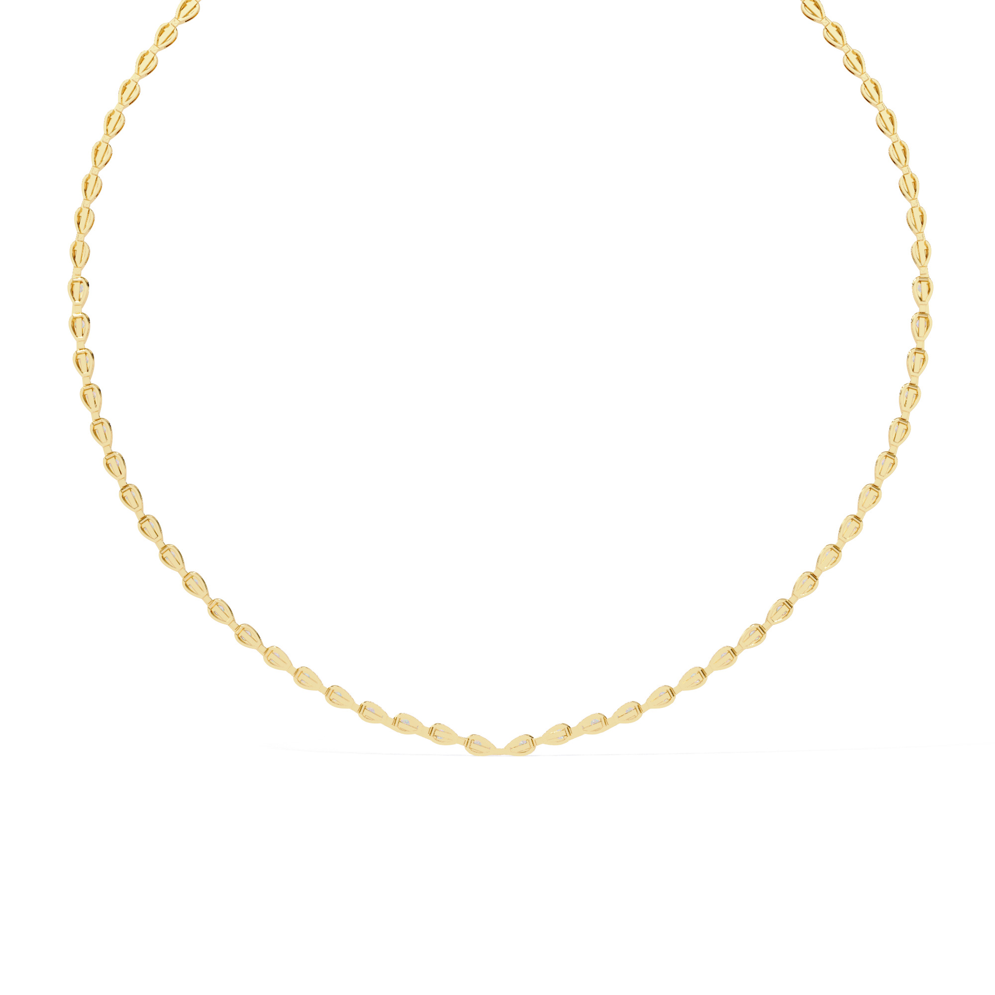 NECKLACE DIAMOND -CAD-019 3D model_1