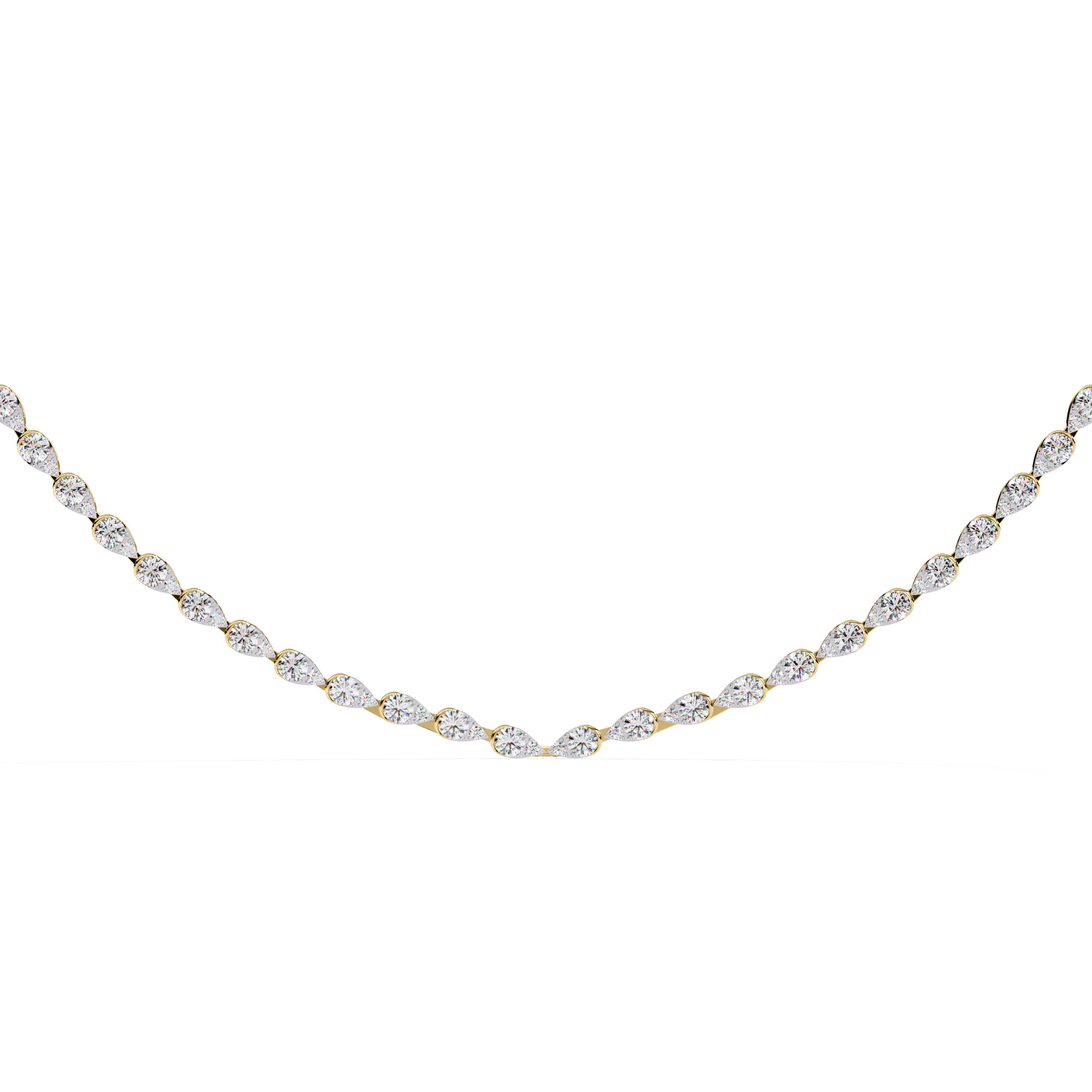 NECKLACE DIAMOND -CAD-019 3D model_7