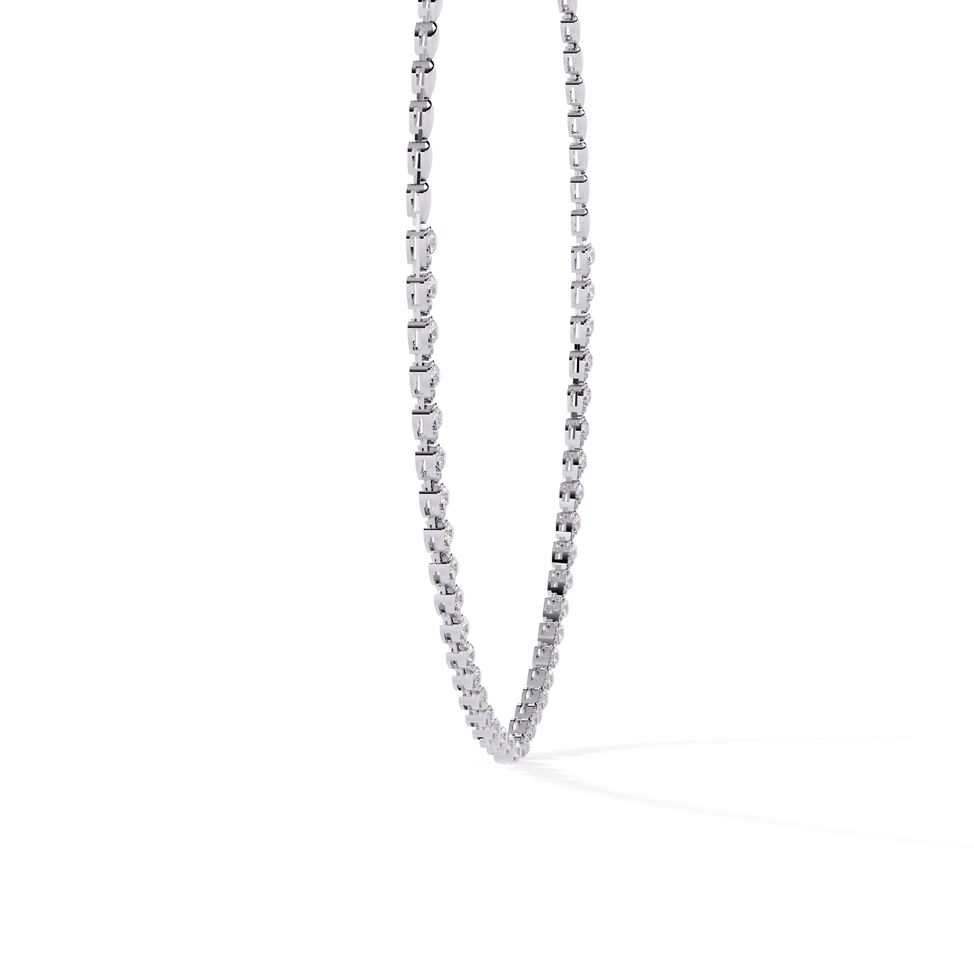 NECKLACE DIAMOND -CAD-019 3D model_9