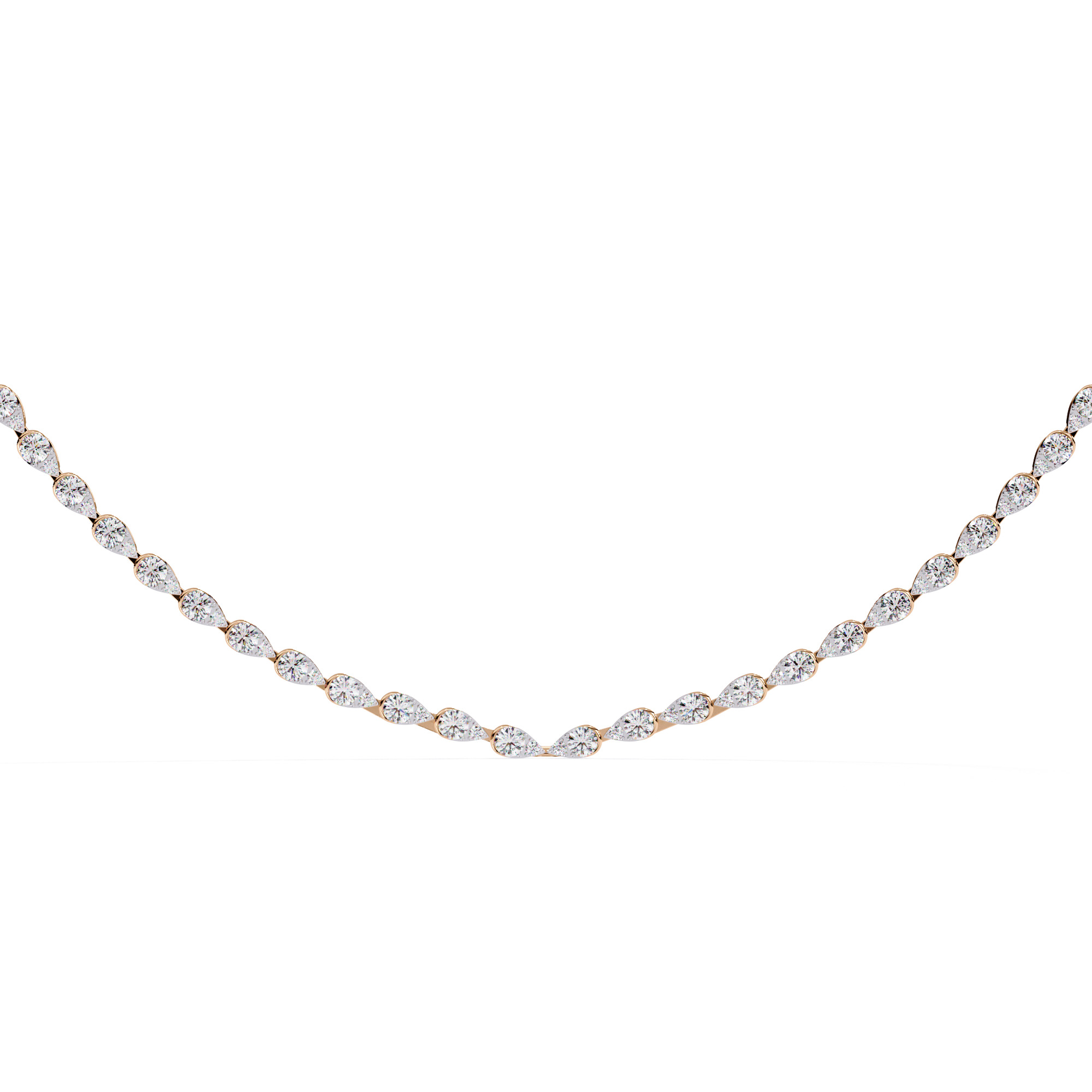 NECKLACE DIAMOND -CAD-019 3D model_8