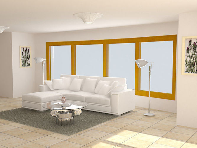 Building Complex Autocad Shapes in 3ds Max Start Scene Free 3D model