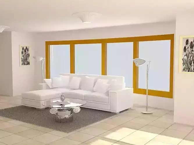 Building Complex Autocad Shapes in 3ds Max Start Scene Free 3D model