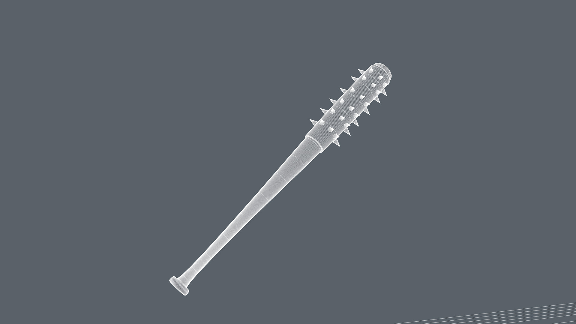 Baseball Bat 3D model_10