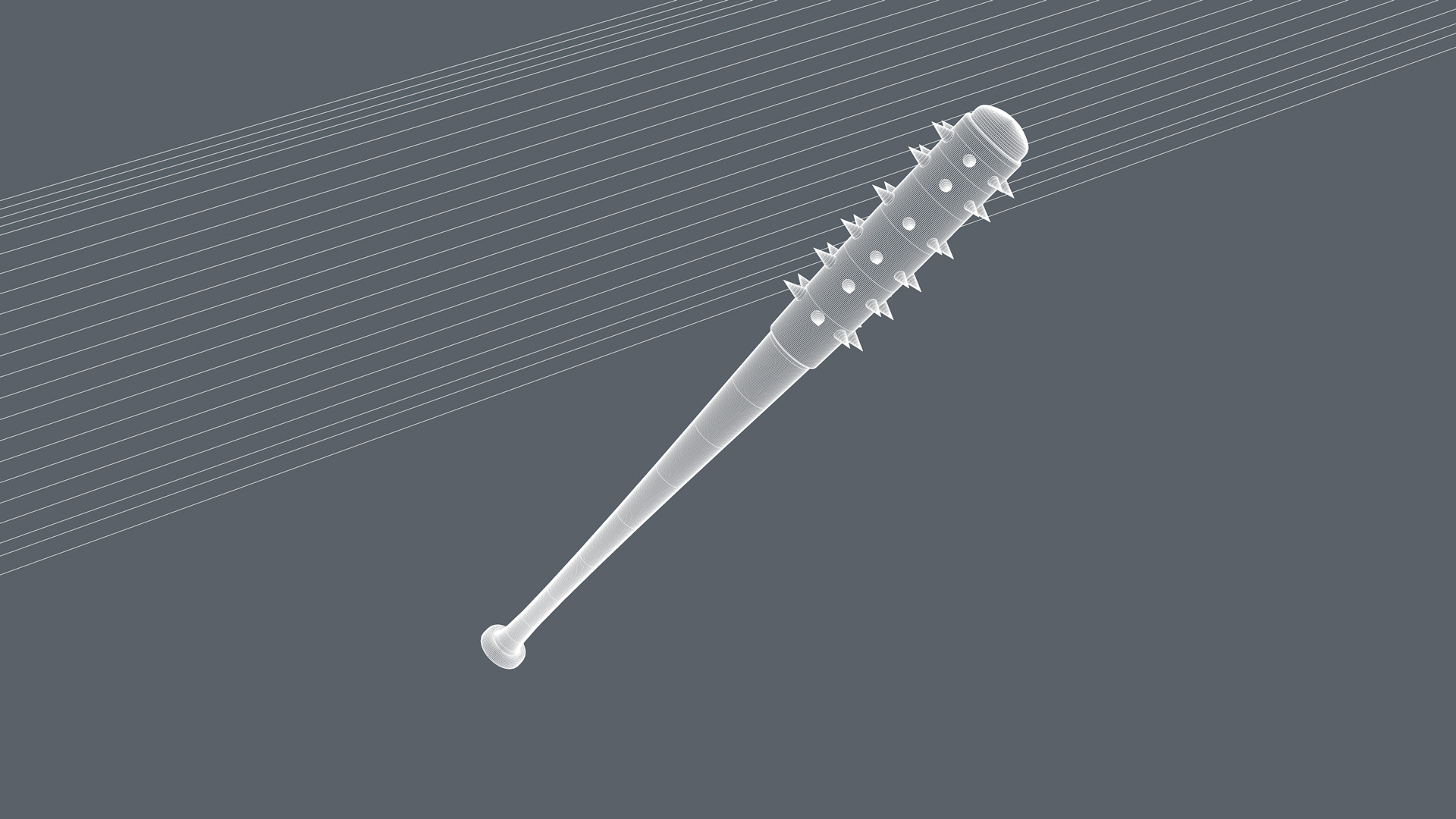 Baseball Bat 3D model_15