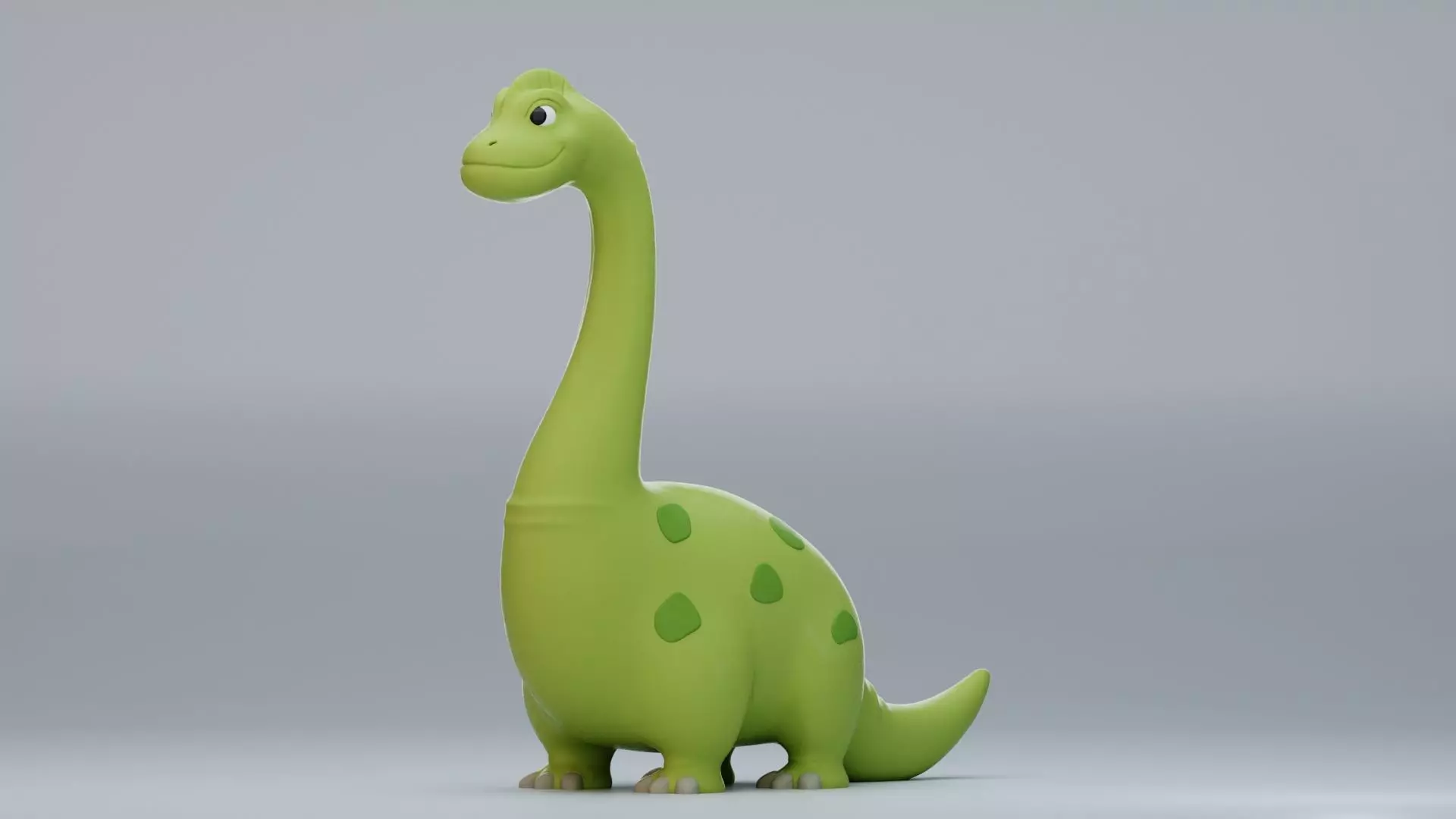 Brontosaurus 3D print model 3D print model