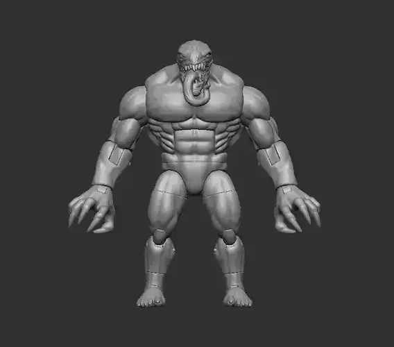 ML Toxin - 3d scanned toy for educational purpose 3D print model