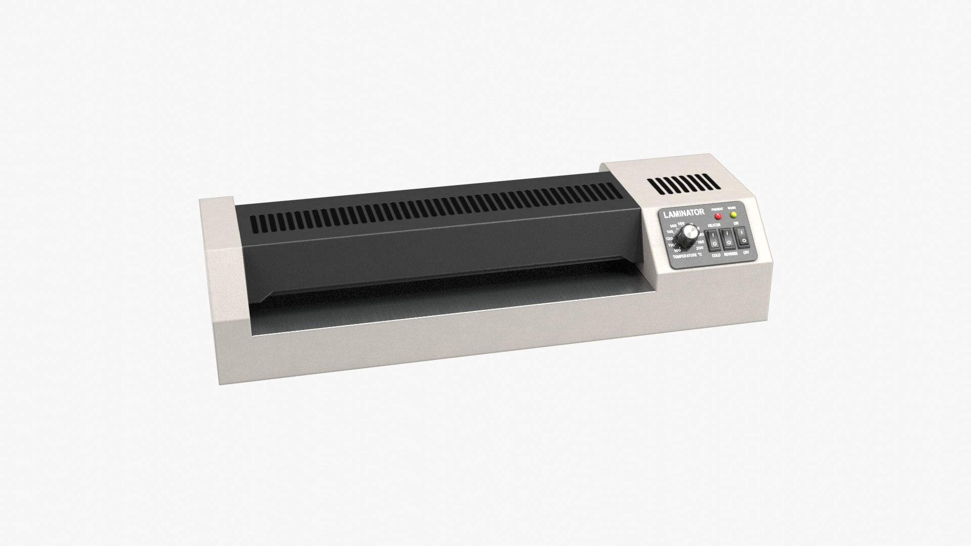 Laminating Machine Low-poly 3D model_2