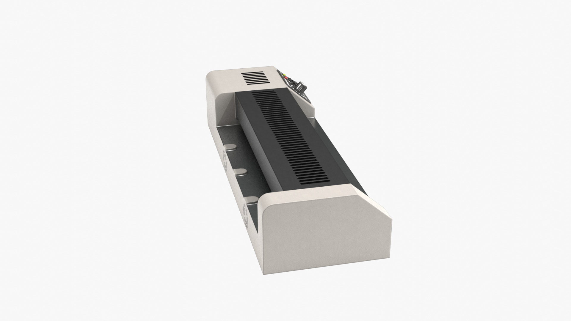 Laminating Machine Low-poly 3D model_11