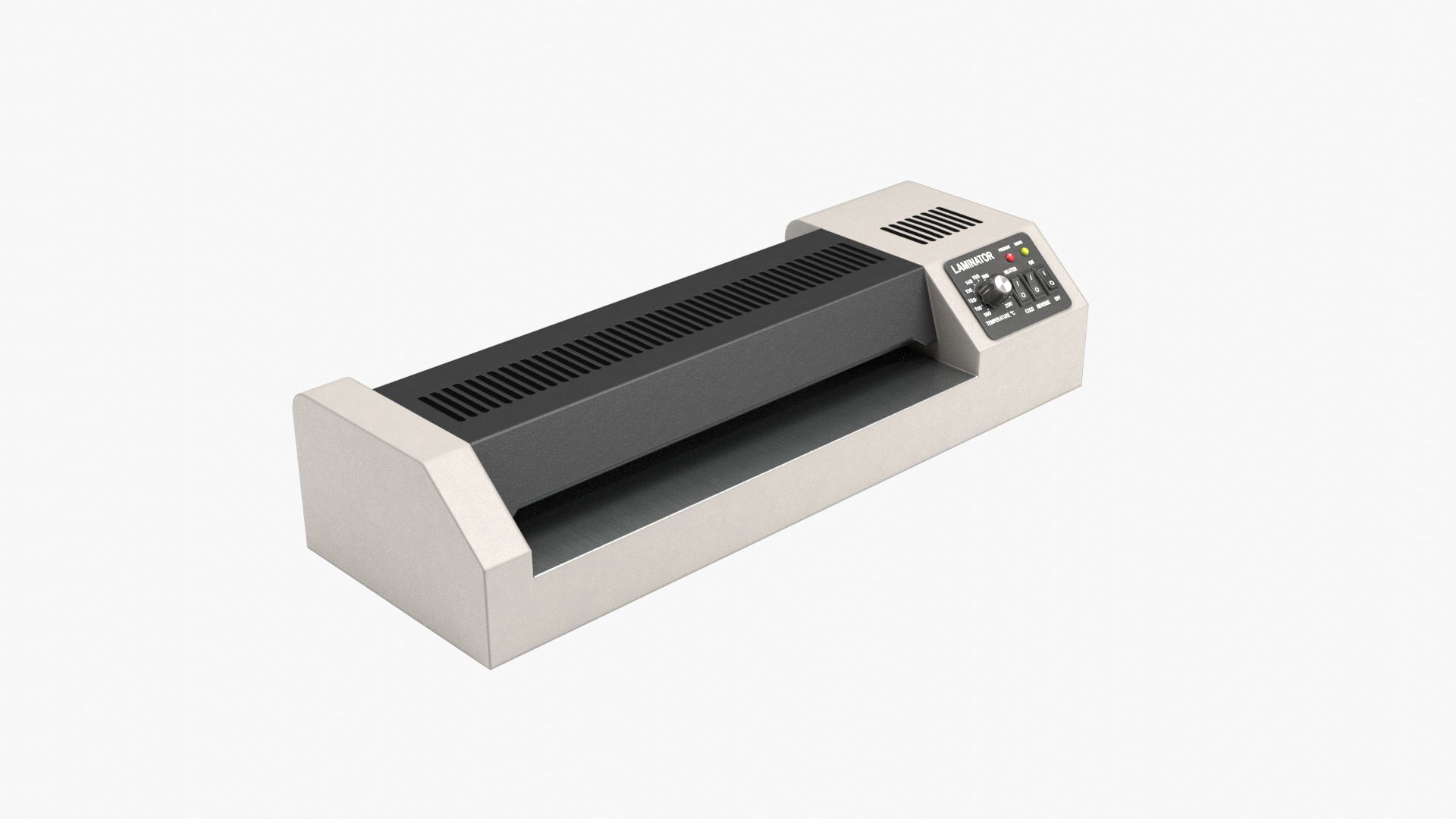 Laminating Machine Low-poly 3D model_1