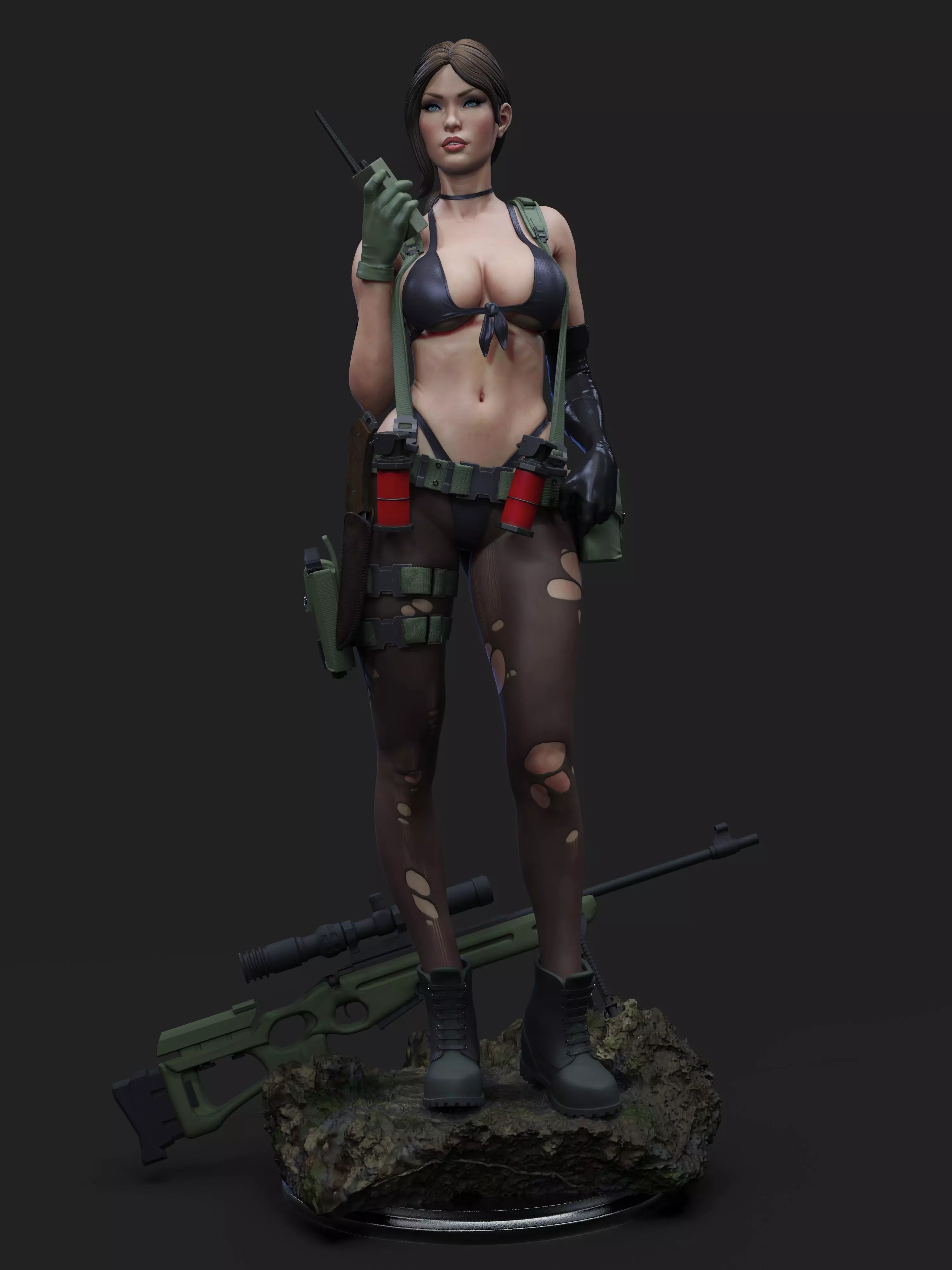 Quiet Metal Gear 3D print model_0