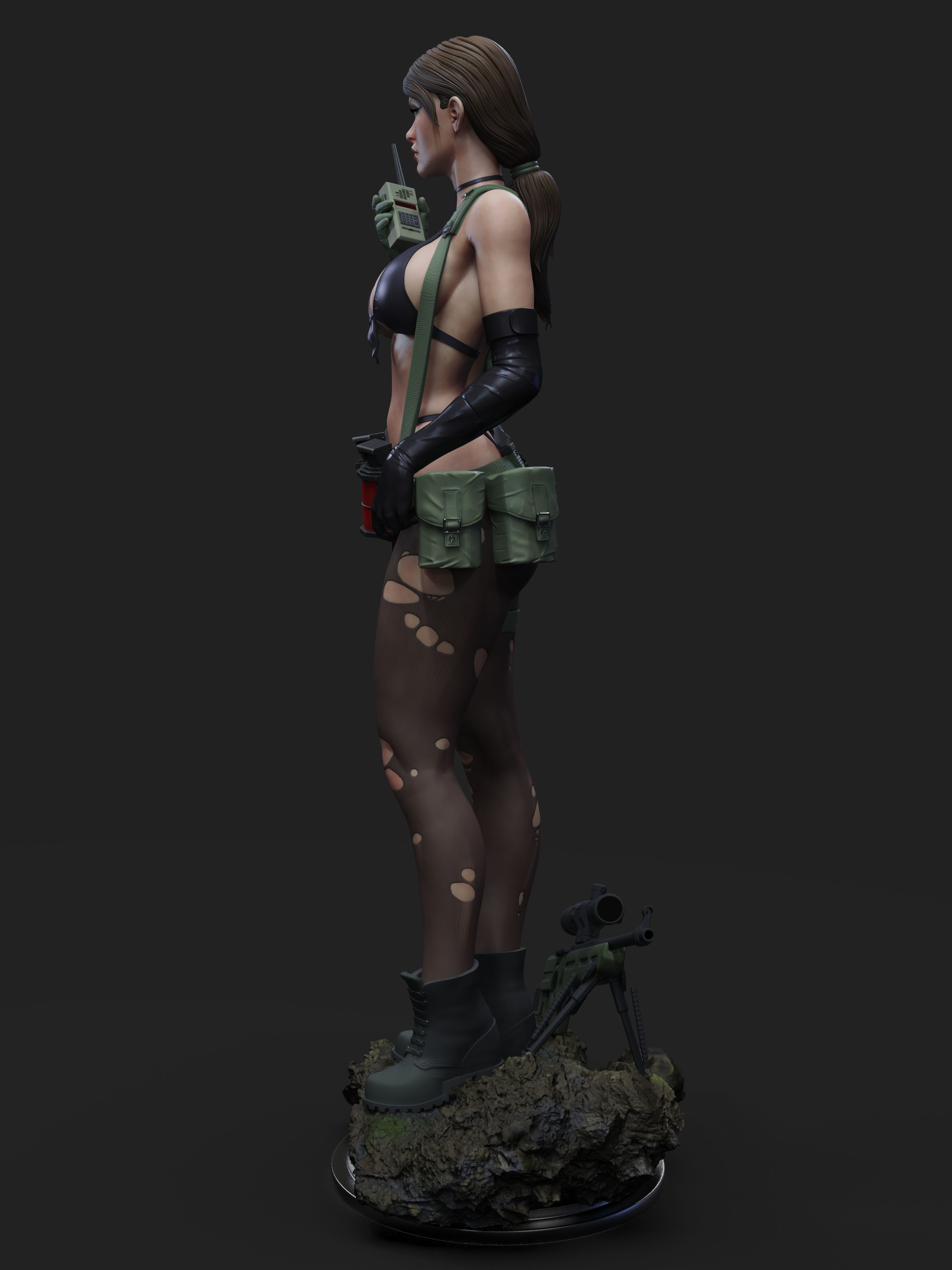 Quiet Metal Gear 3D print model_2
