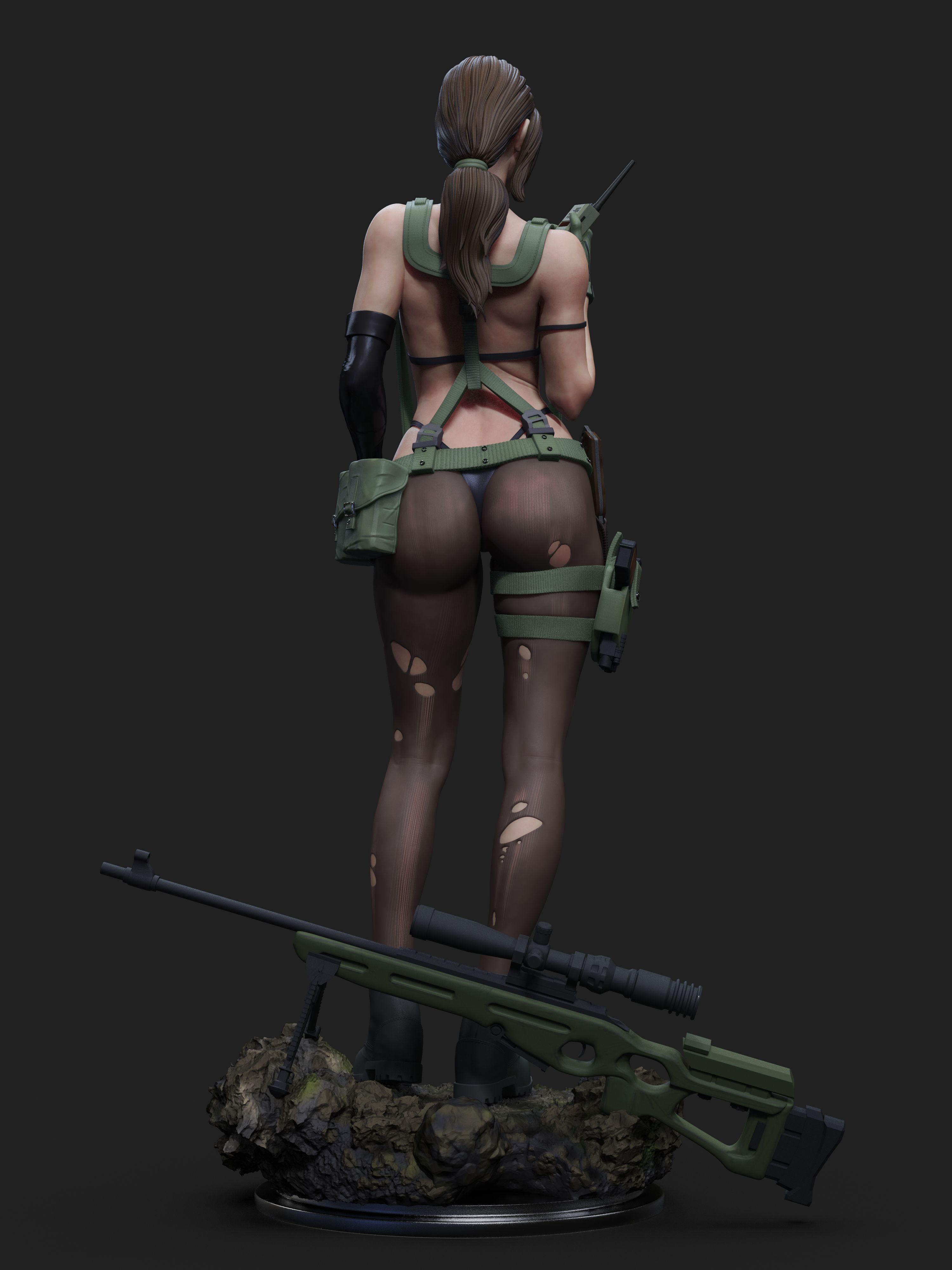 Quiet Metal Gear 3D print model_7