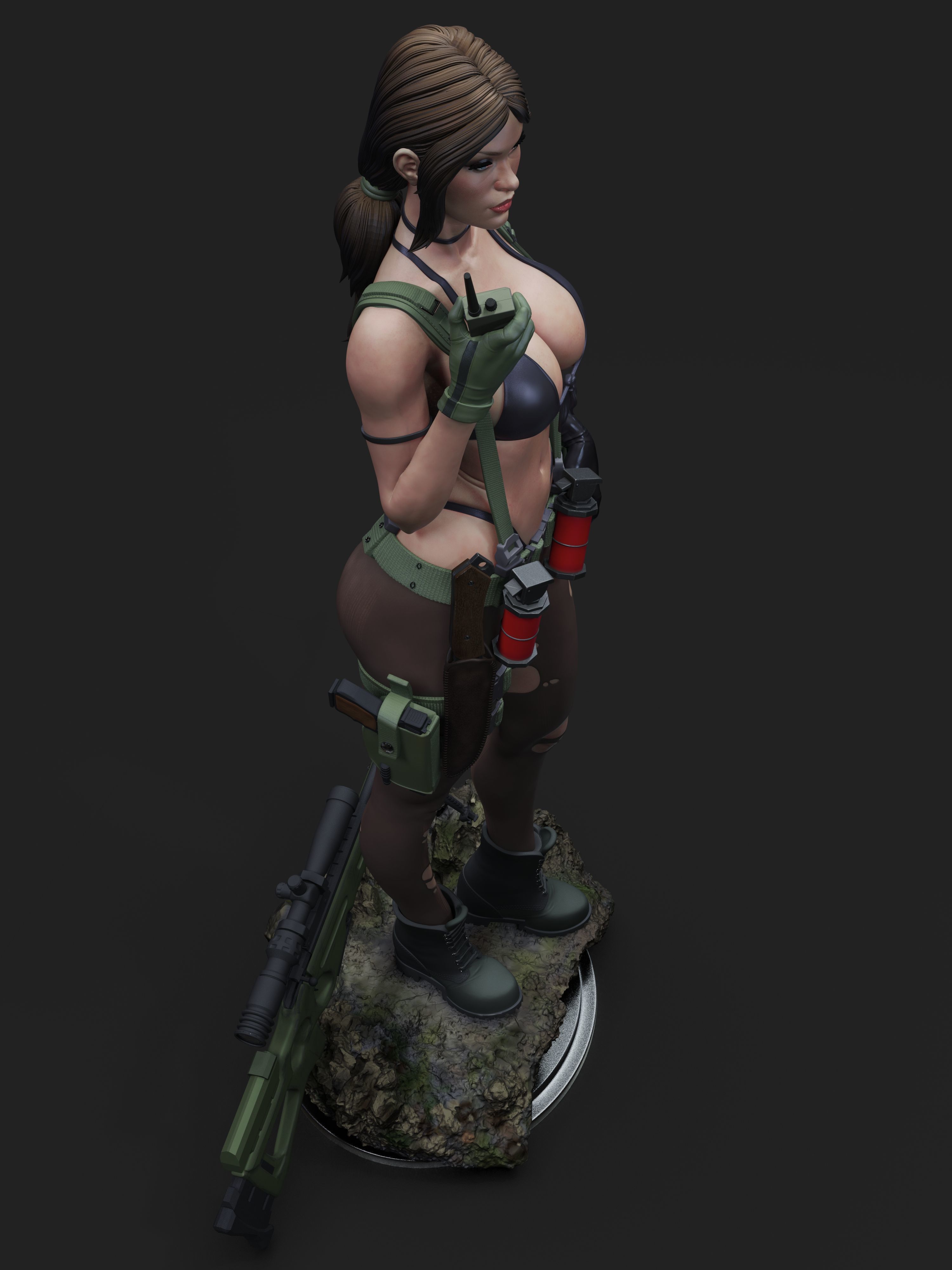 Quiet Metal Gear 3D print model_8
