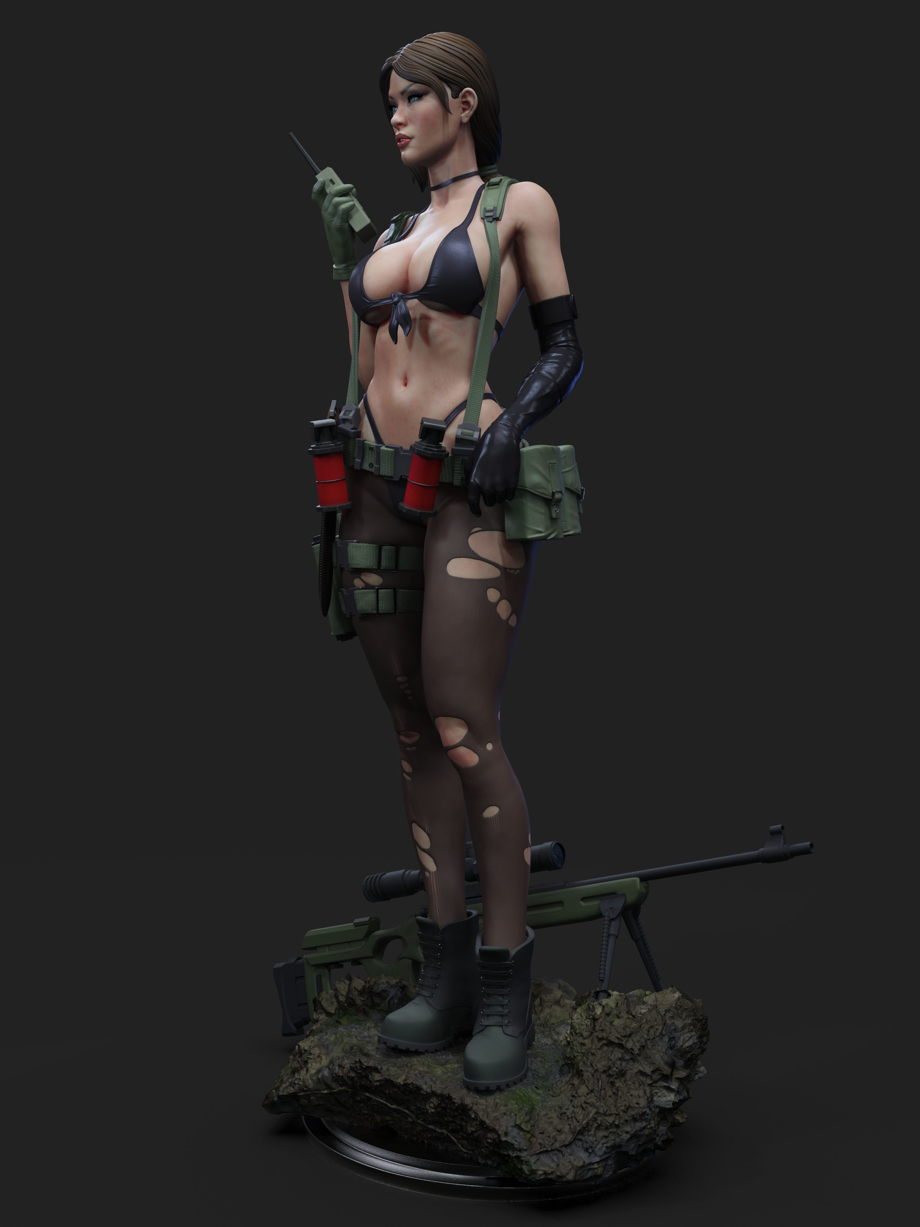 Quiet Metal Gear 3D print model_3