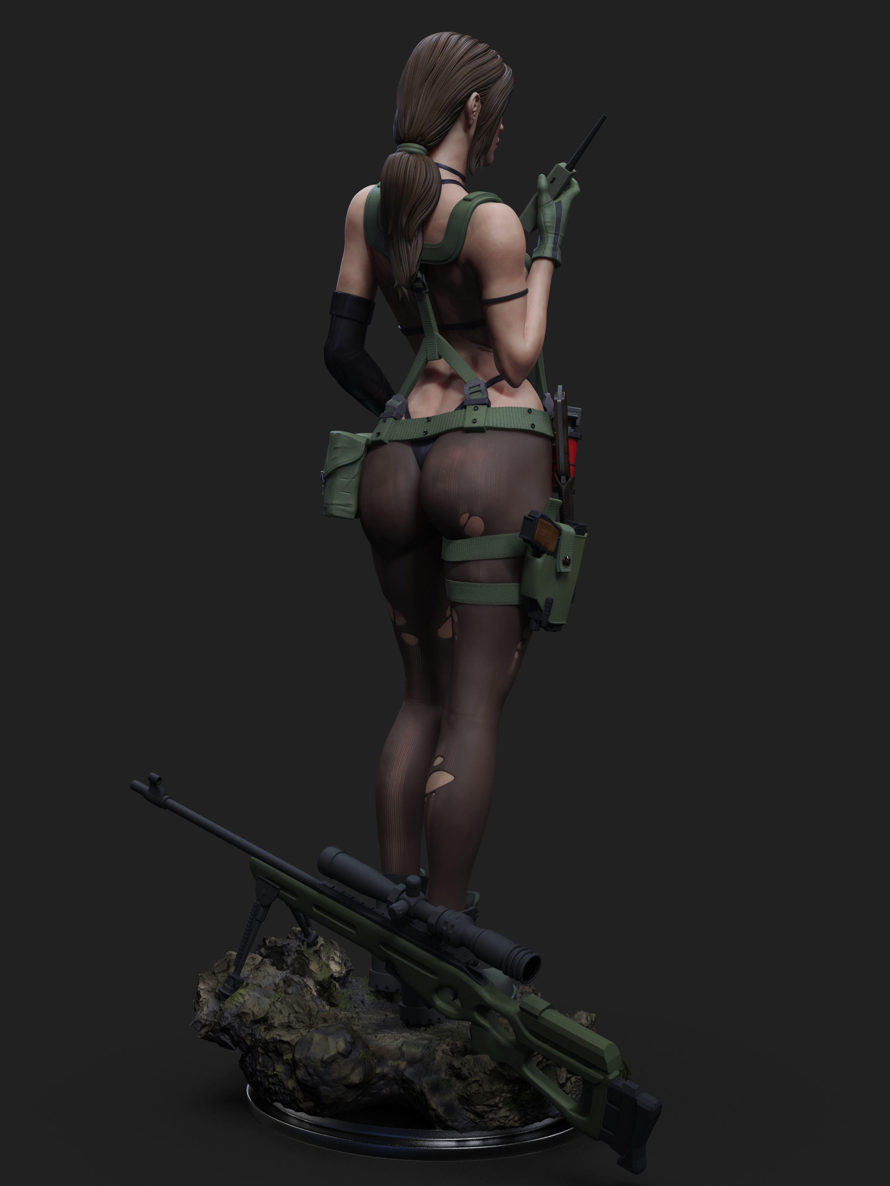 Quiet Metal Gear 3D print model_1