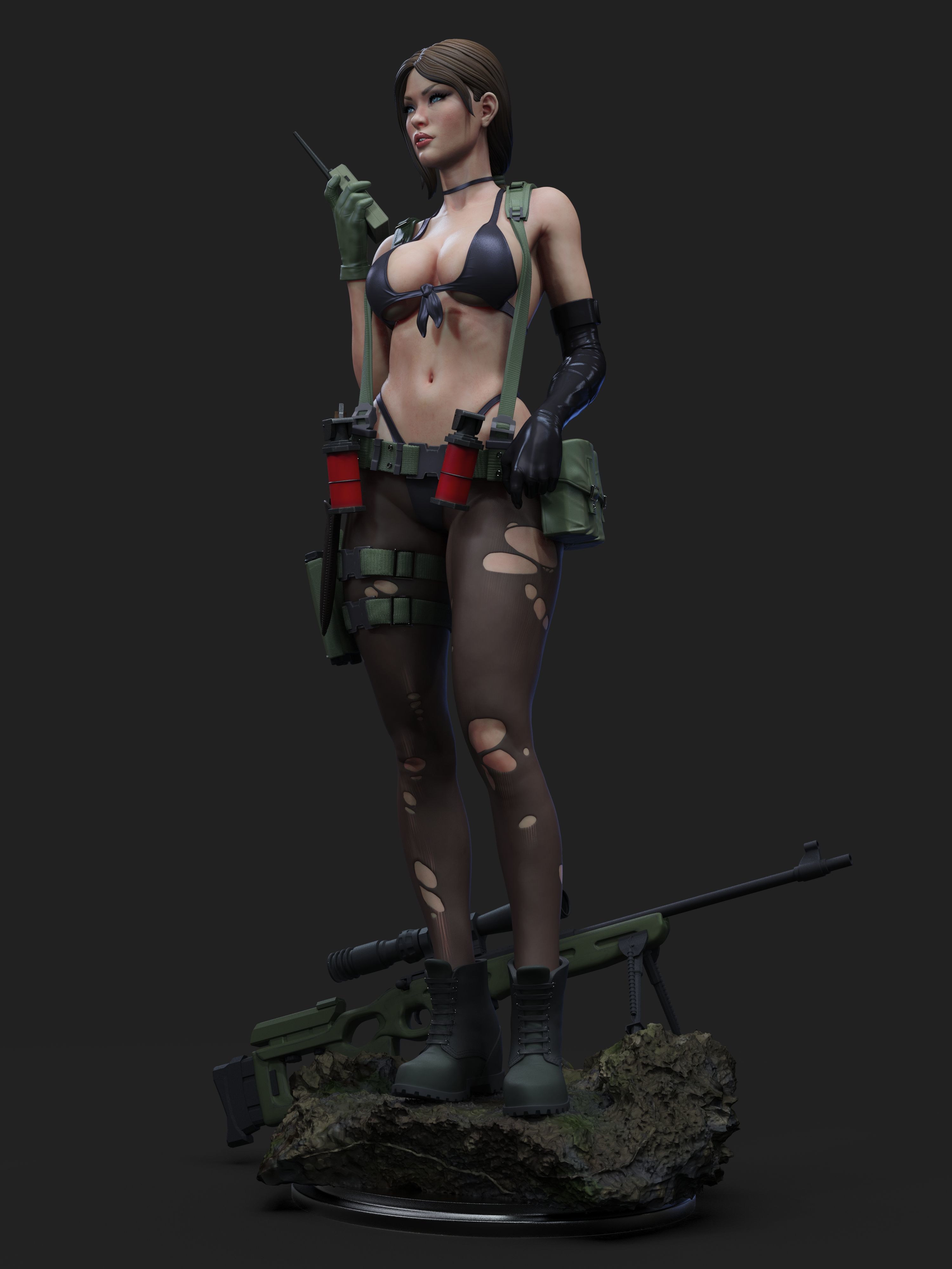 Quiet Metal Gear 3D print model_6