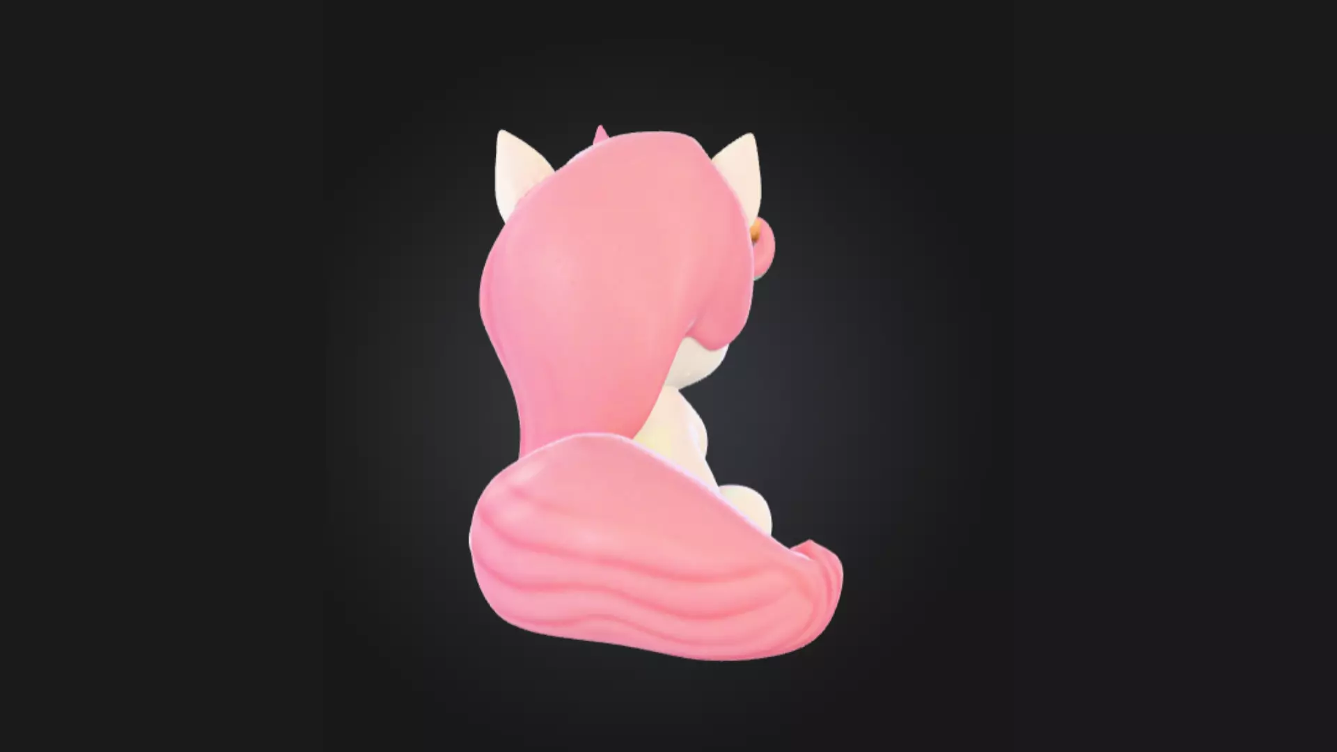 Unicorn Ice Cream Treat Cute Cartoon 3D Print Toy Character 3D print model_2