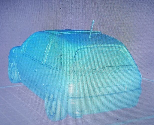 OPEL CORSA GSI 3D print model