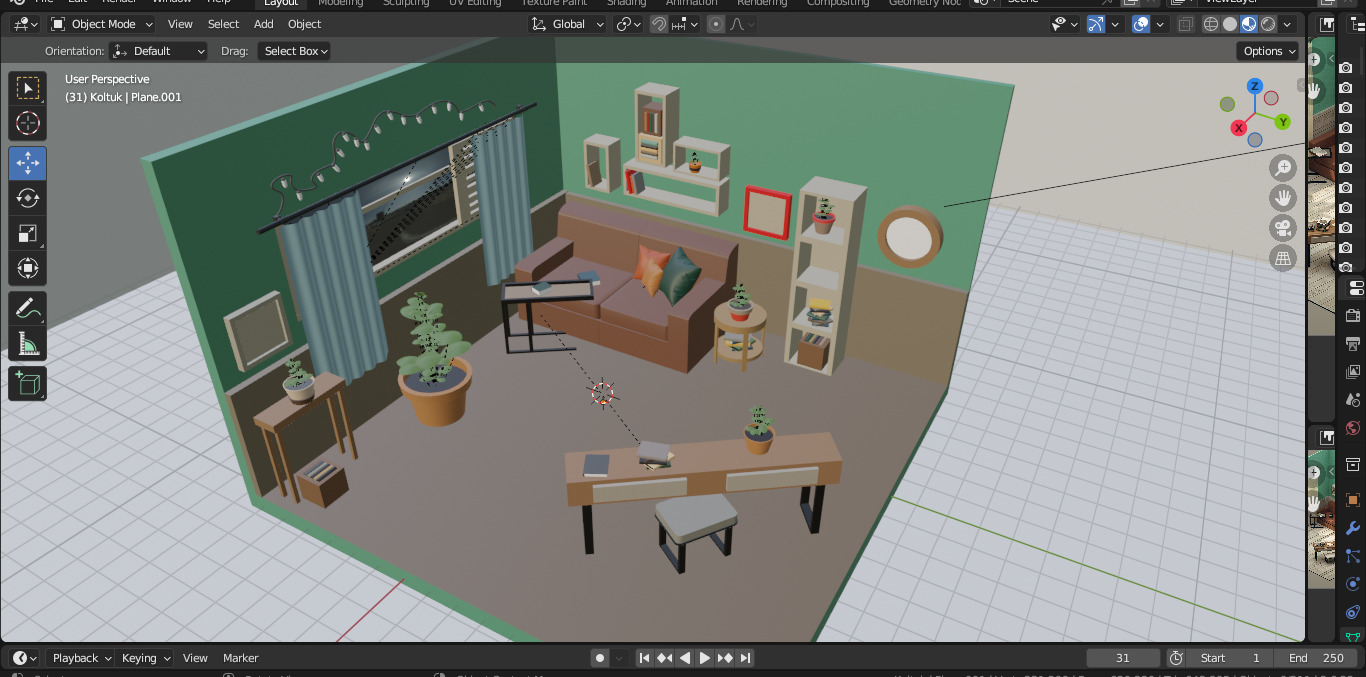 low-poly 3D model Low-poly 3D model_6