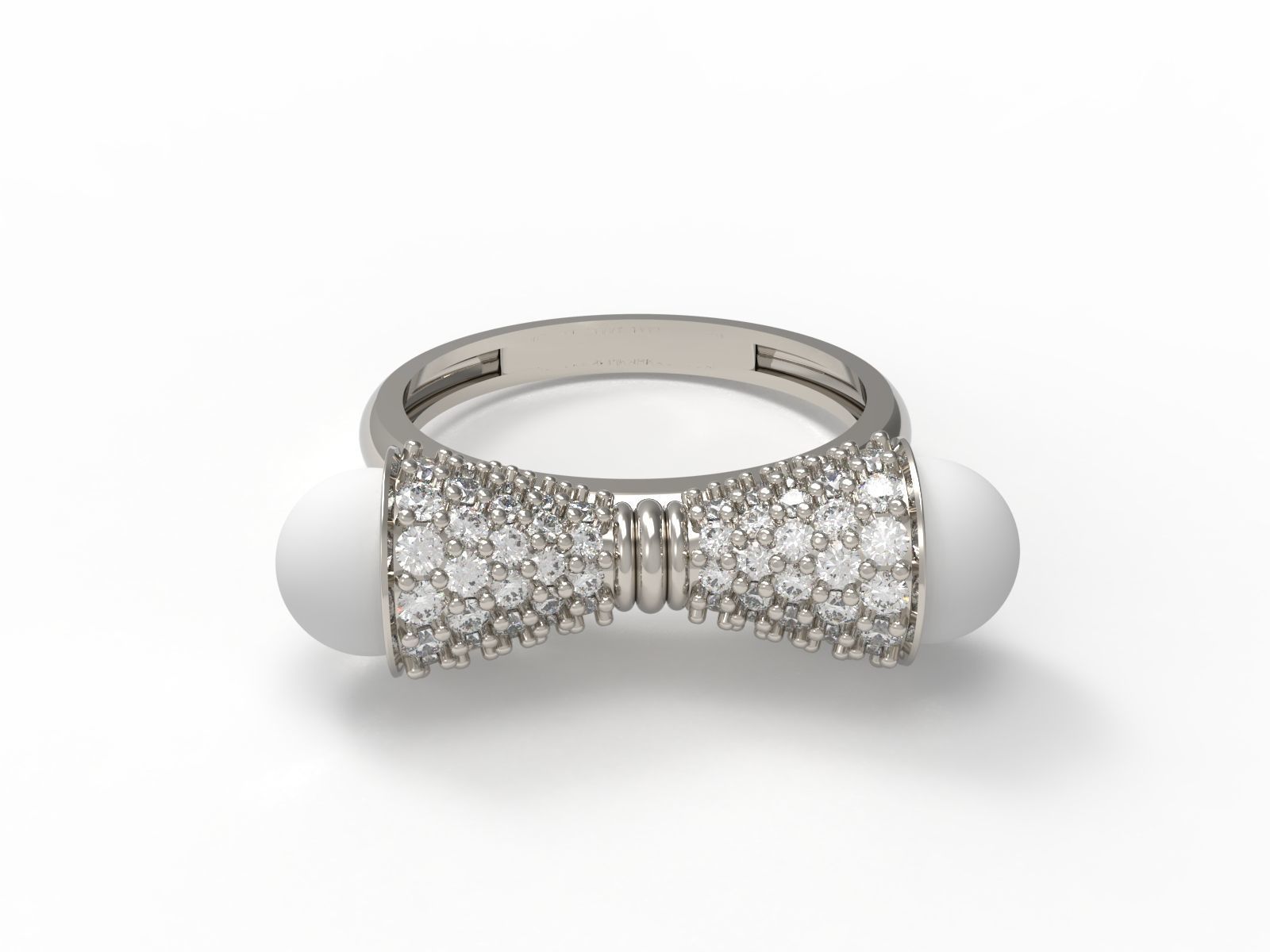 Solitaire Ring 3D print model_4