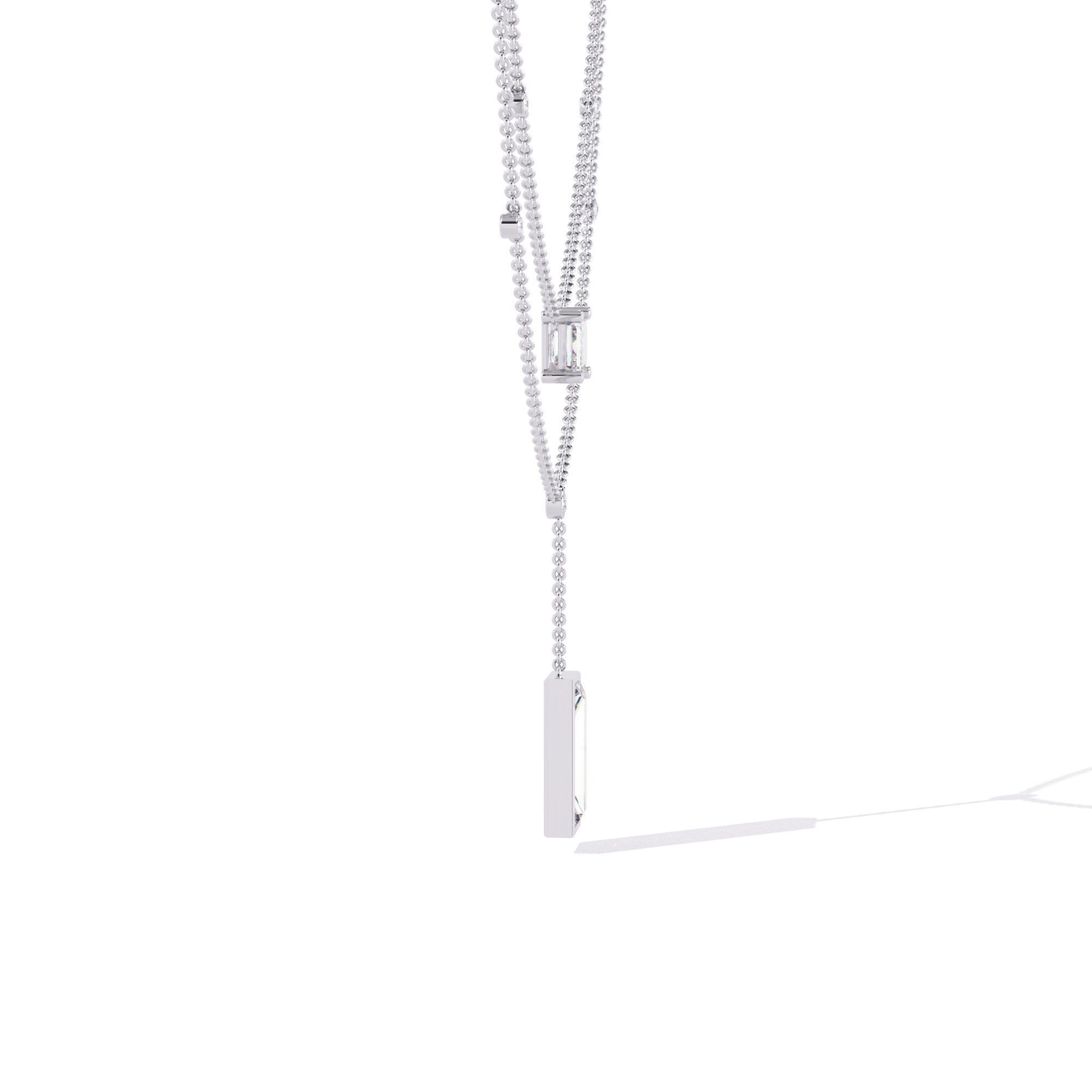 NECKLACE DIAMOND -CAD-028 3D model_9