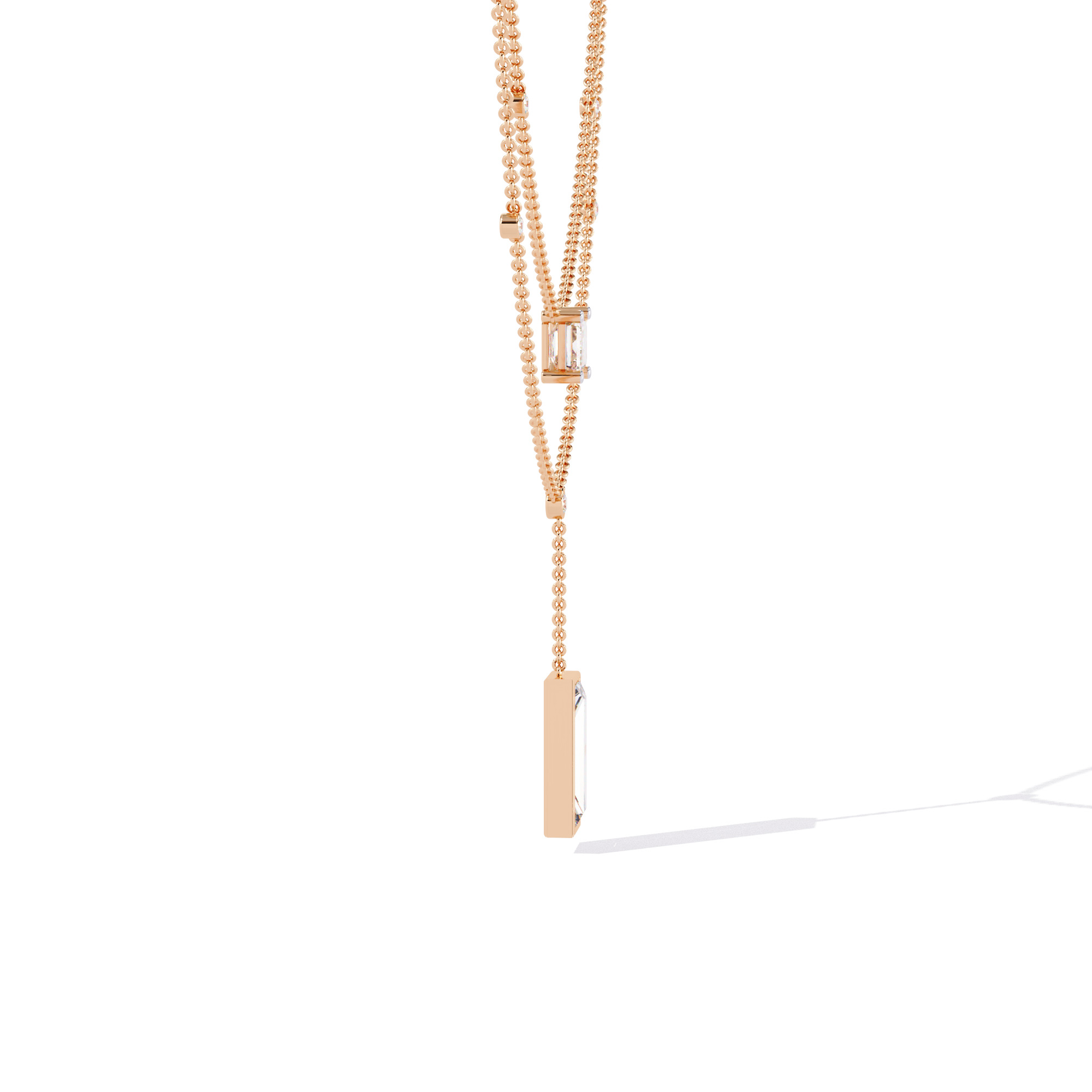 NECKLACE DIAMOND -CAD-028 3D model_11