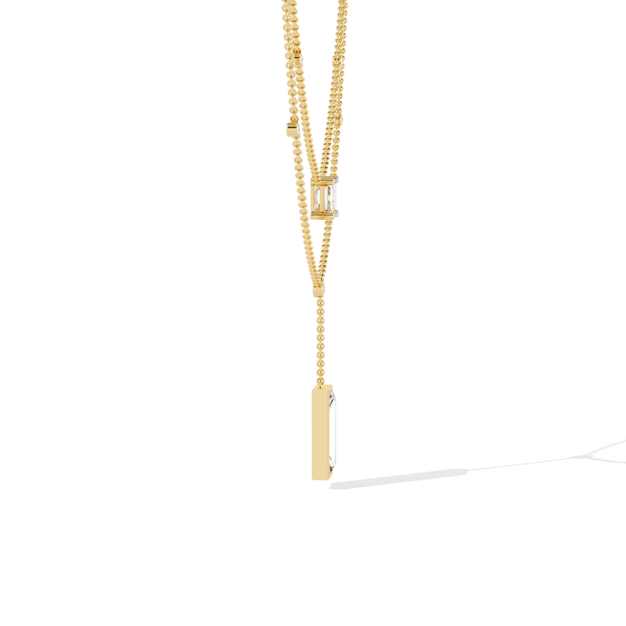 NECKLACE DIAMOND -CAD-028 3D model_10