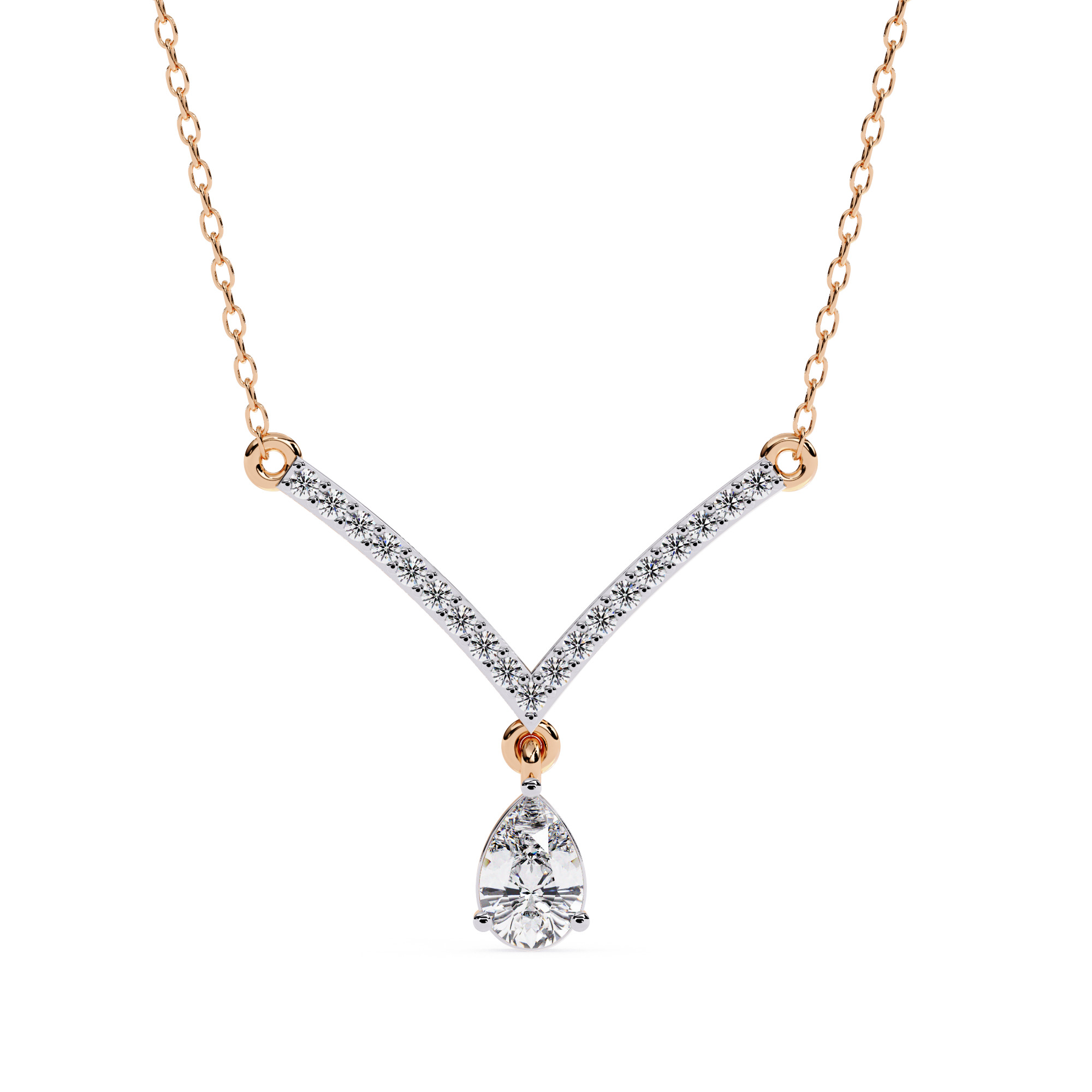 NECKLACE DIAMOND -CAD-029 3D model_2