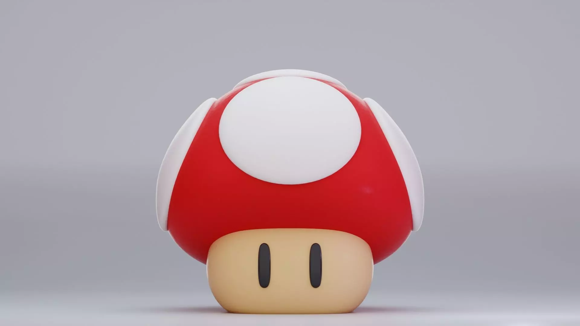Mario Mushroom 3D print model Free 3D print model_0