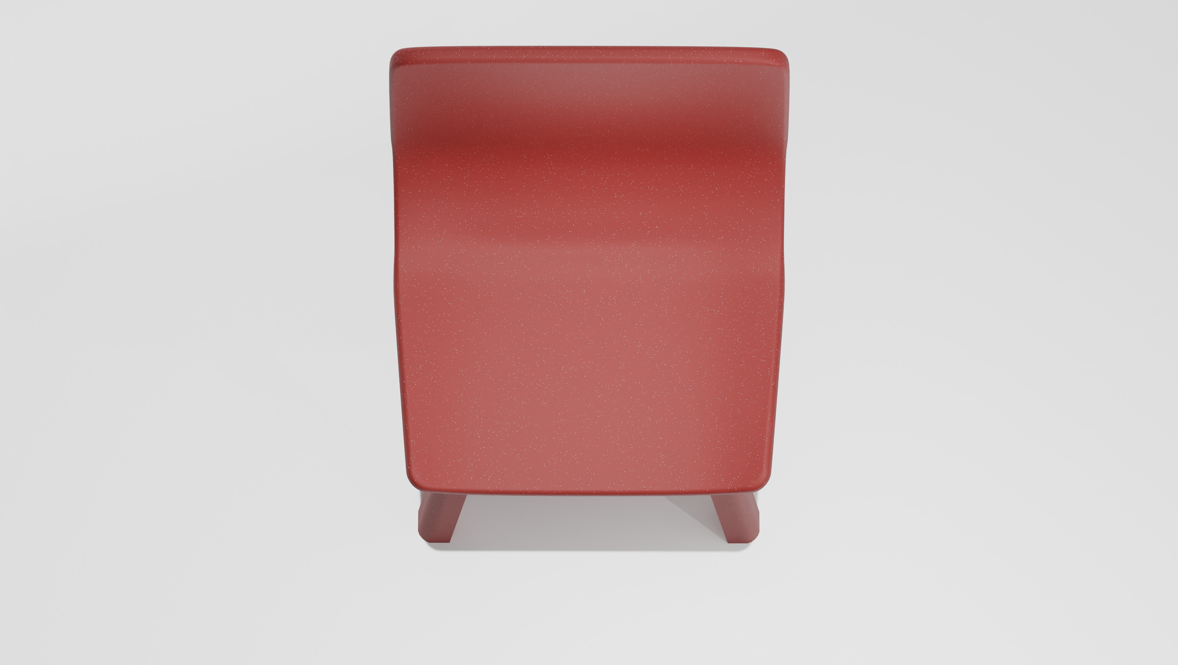 Modern Plastic Chair Odger Style Free low-poly 3D model_8