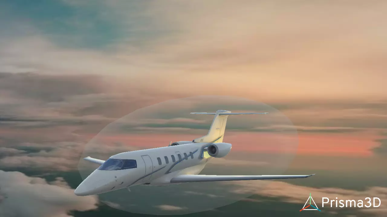 Air plane Free low-poly 3D model_0