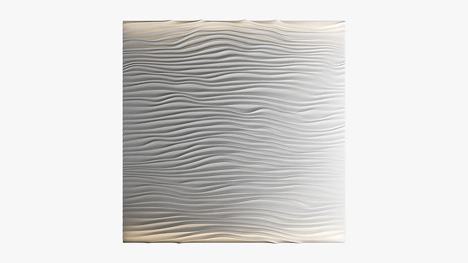 wave wall 16 3D model