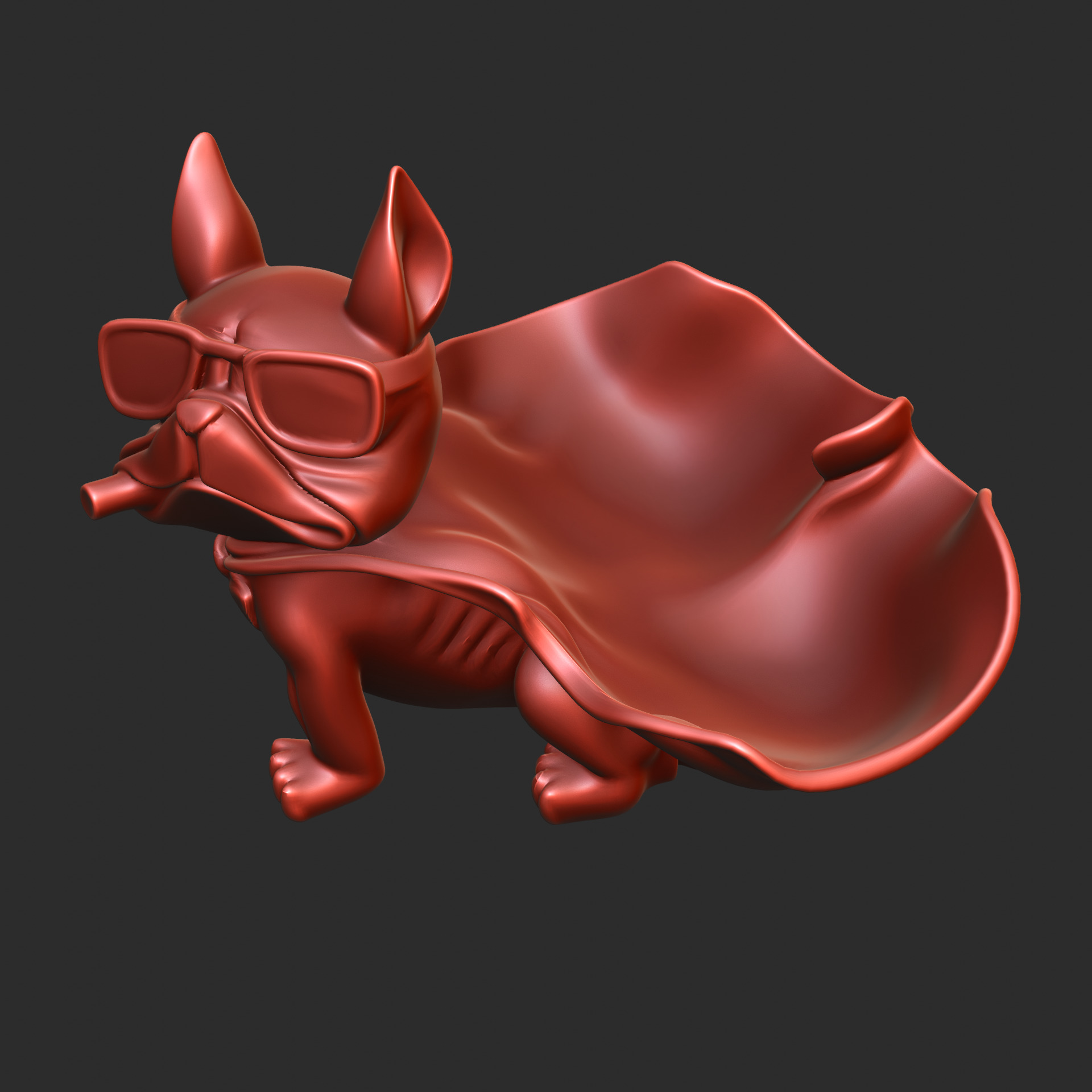 Super Bulldog Tray Storage 3D print model_7