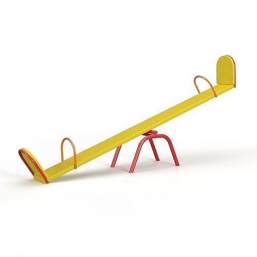 Seesaw for Playground 3D model