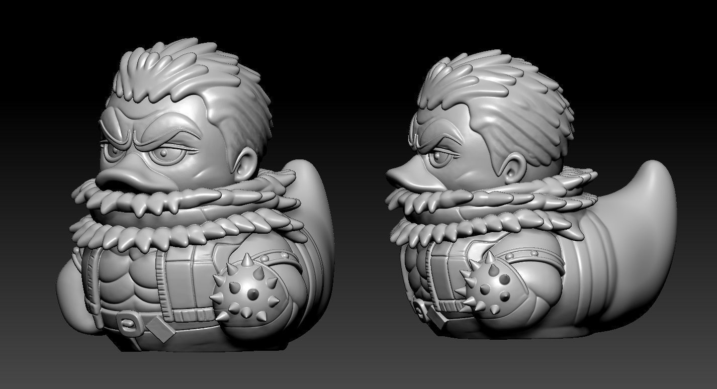 Rubber Duck - Charlotte Katakuri - Bigmom- 3d print 3D print model_4